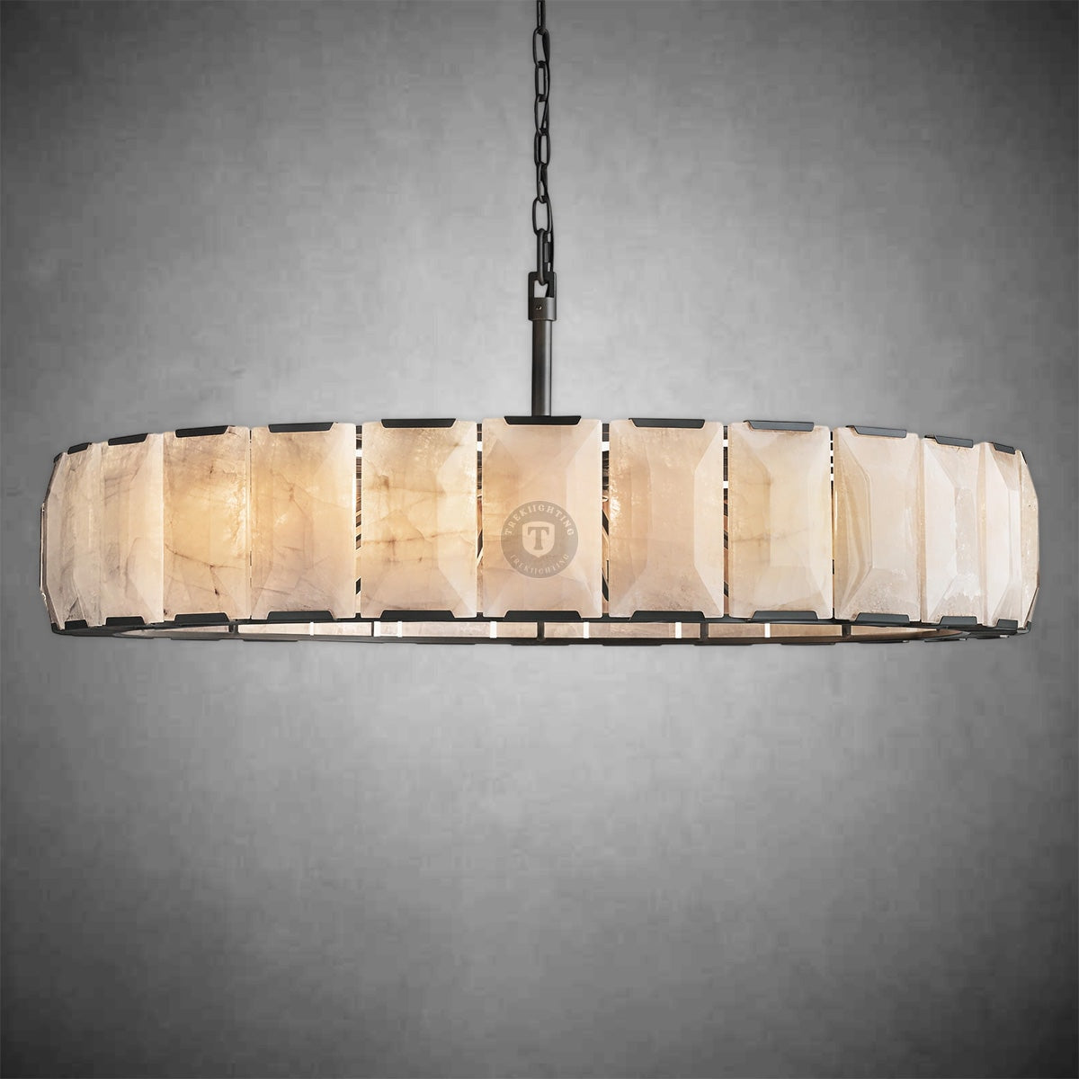 Harley Calcite Round Chandelier