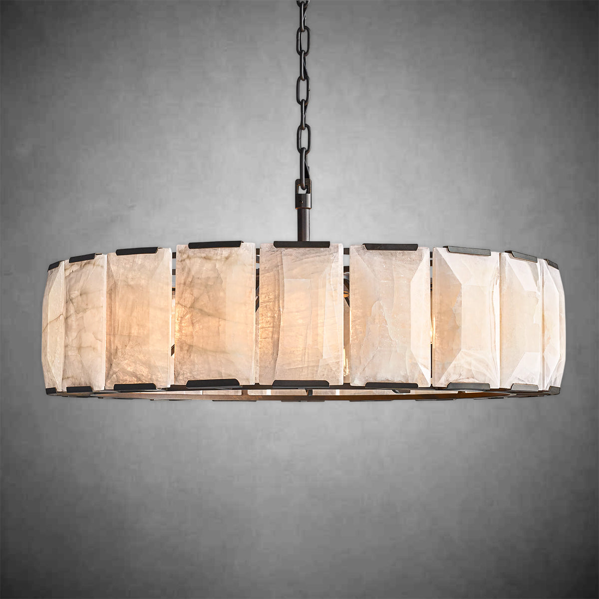 Harley Calcite Round Chandelier