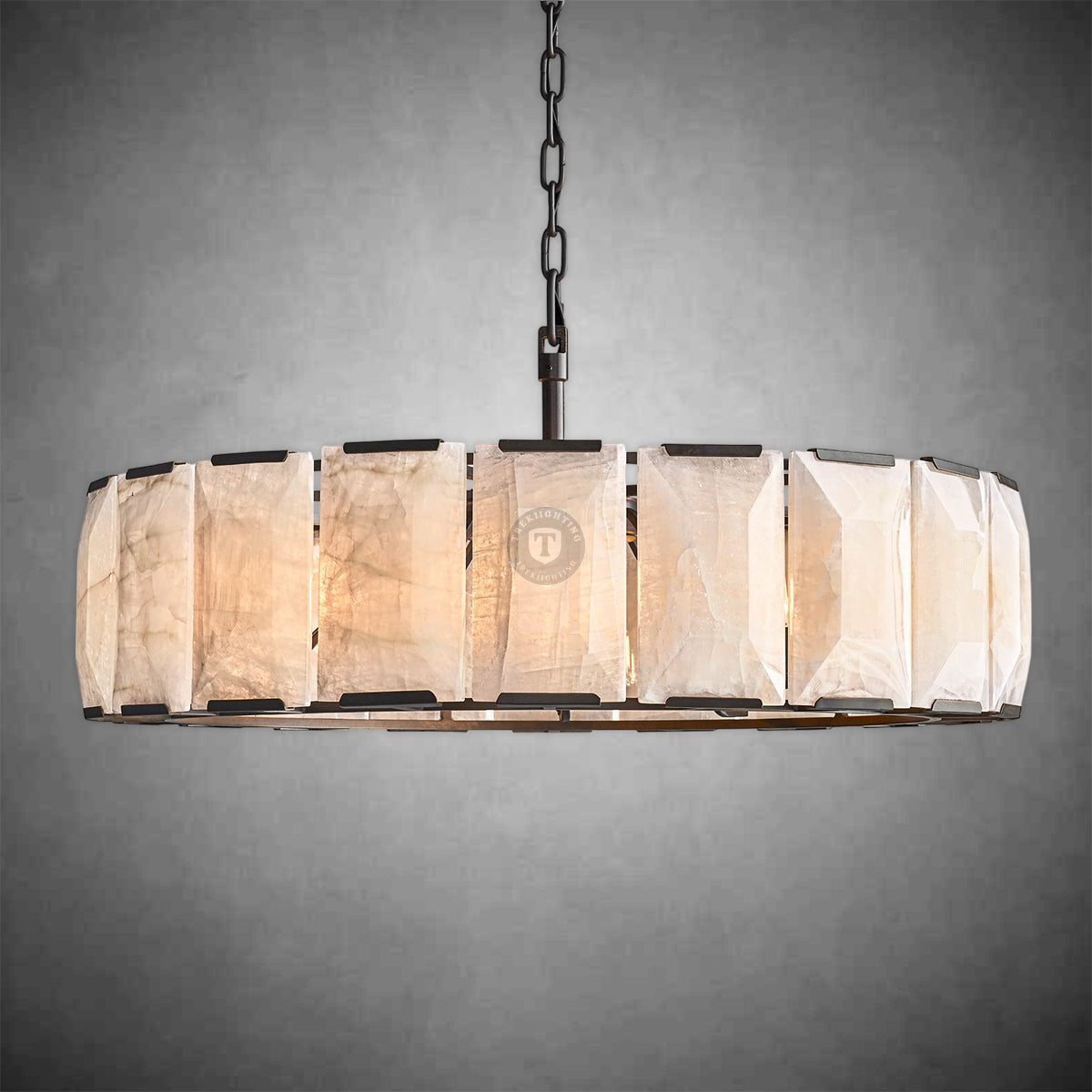 Harley Calcite Round Chandelier