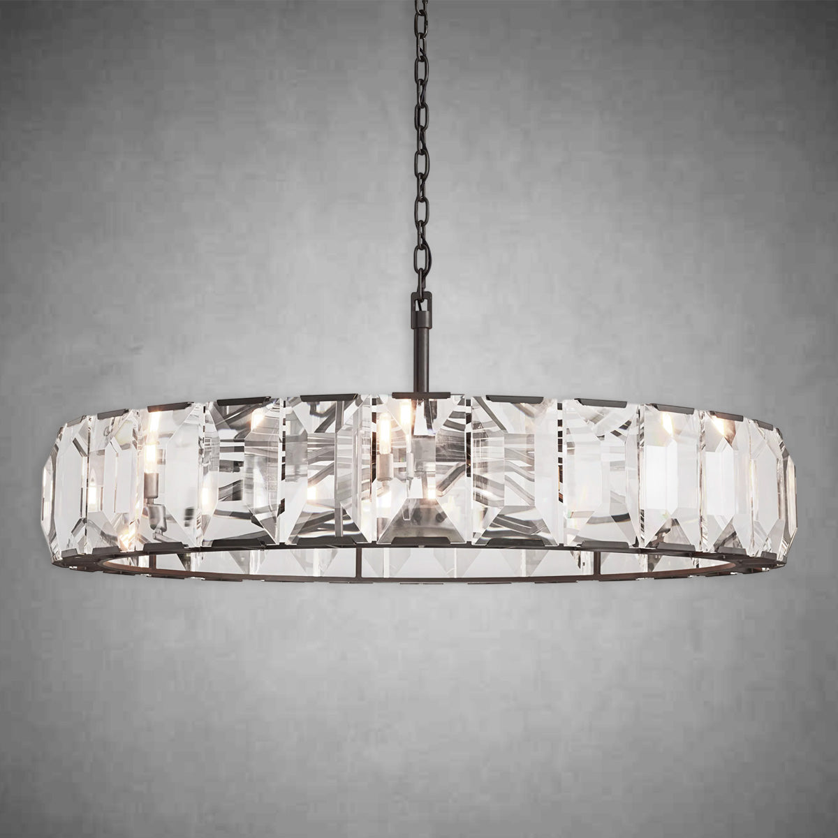 Harley Crystal Round Chandelier