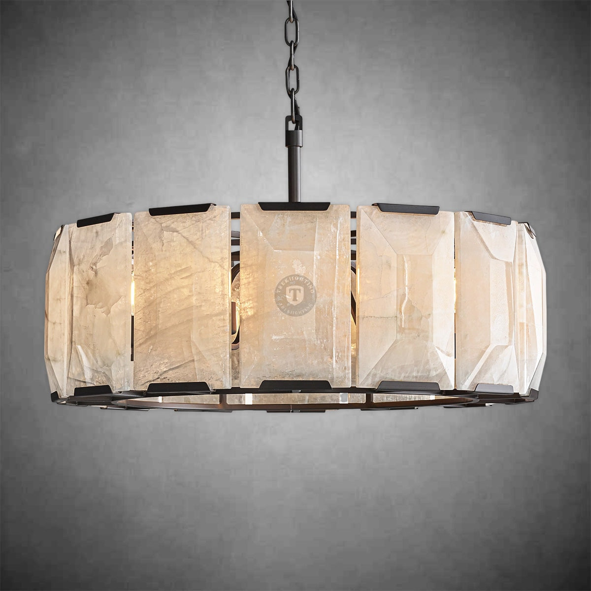 Harley Calcite Round Chandelier