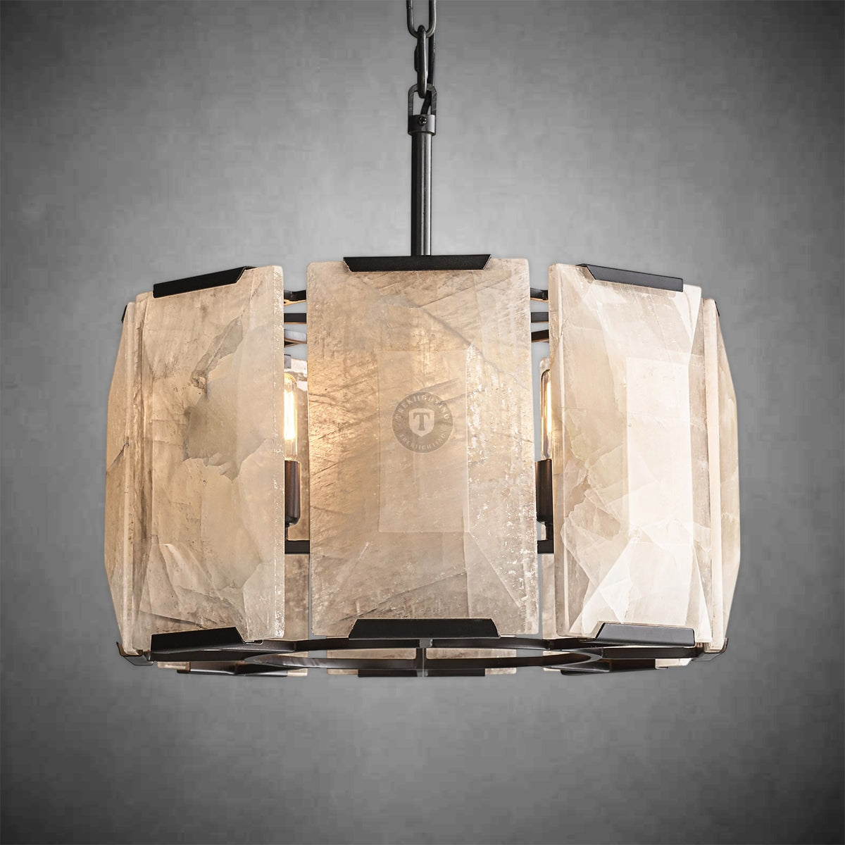 Harley Calcite Round Chandelier