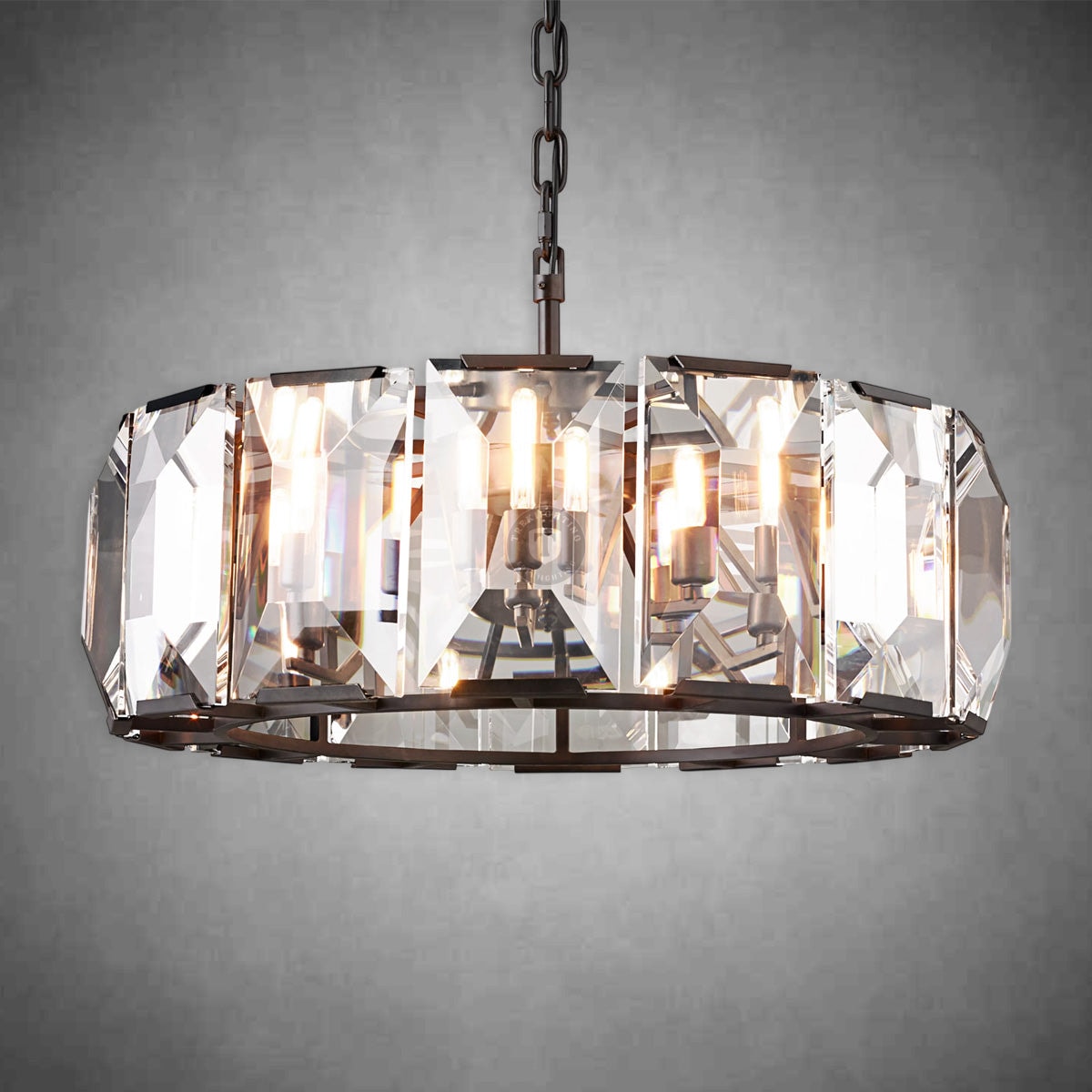 Harley Crystal Round Chandelier