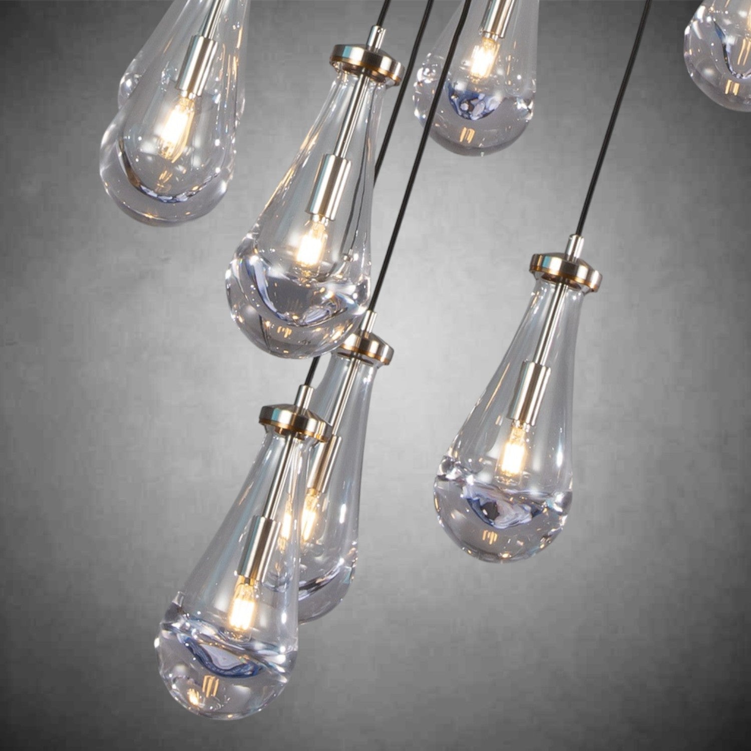 Raindrop Round Chandelier