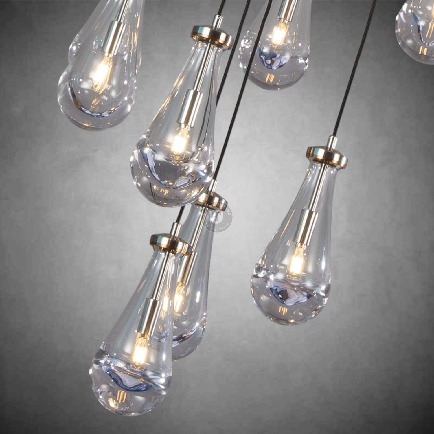 Raindrop Round Chandelier