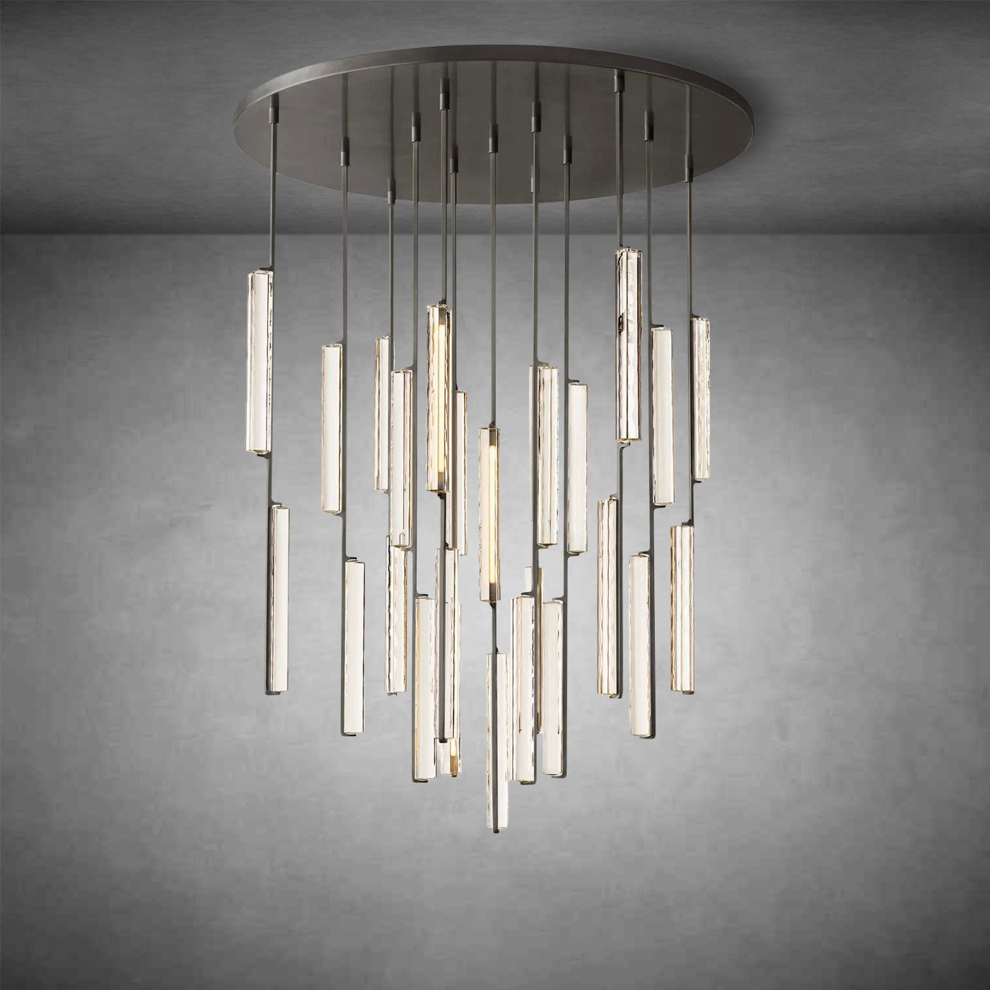 Audubom Crystal Round Chandelier