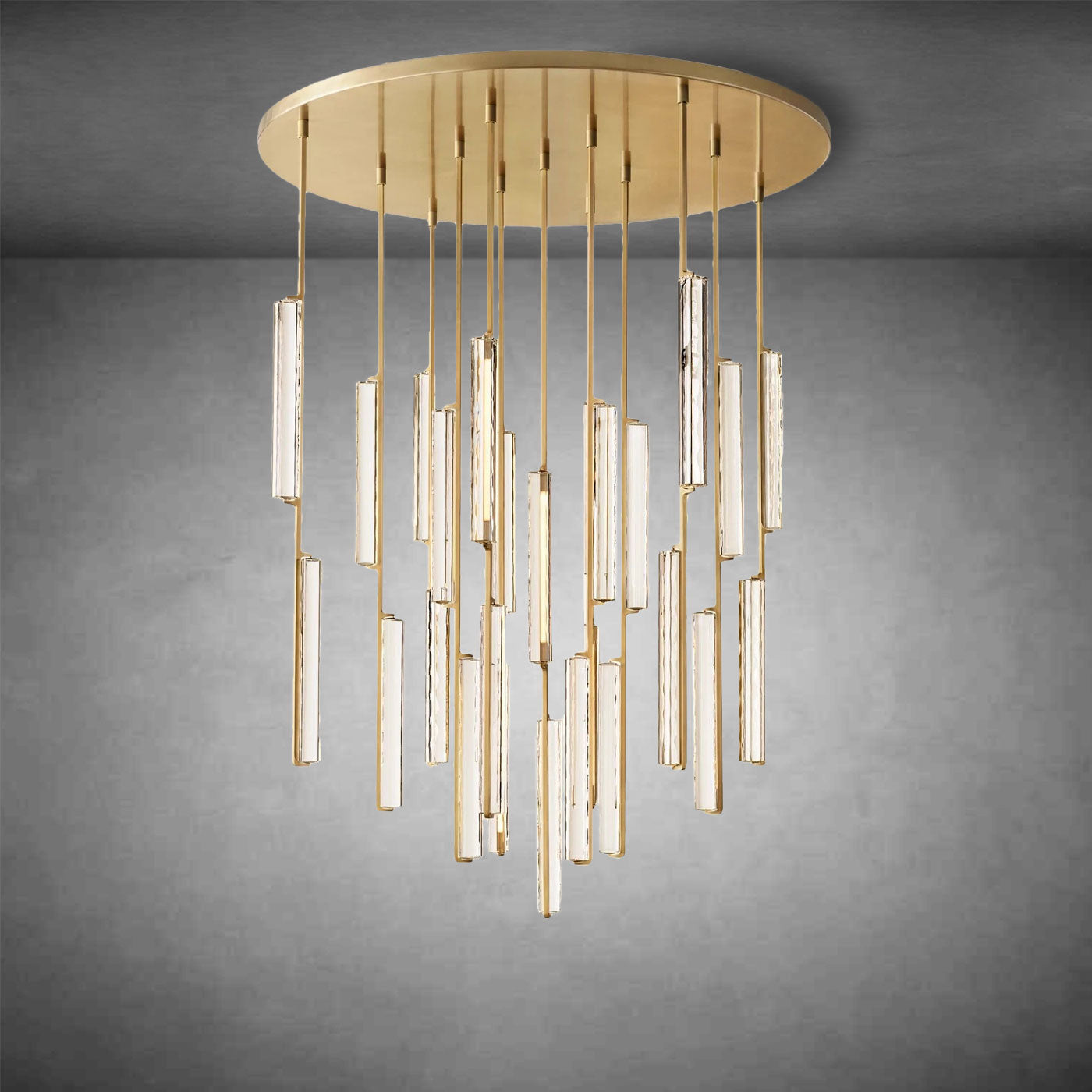 Audubom Crystal Round Chandelier