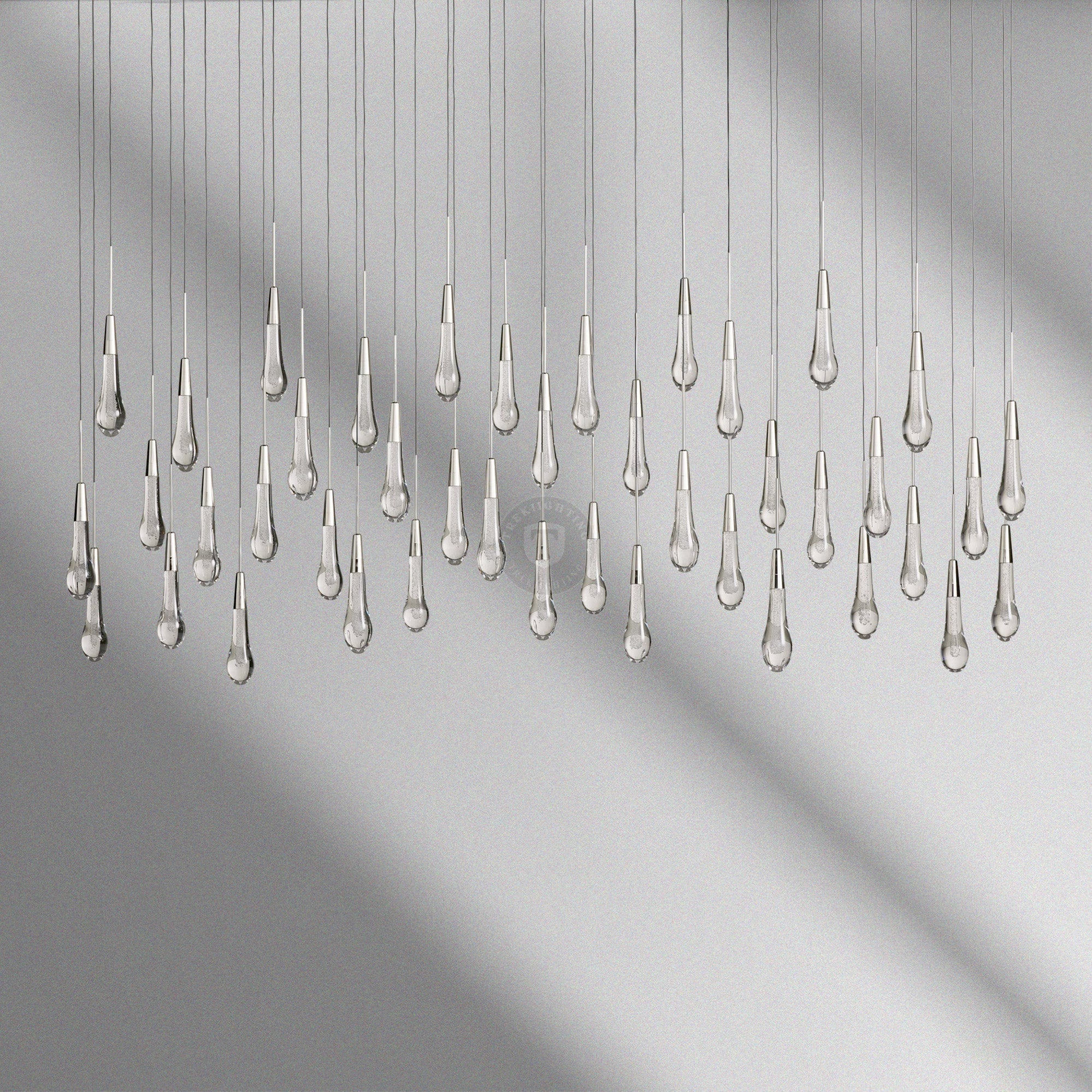 Soltaire Linear Chandelier 37“ 50” 60“ 70 87” 120“