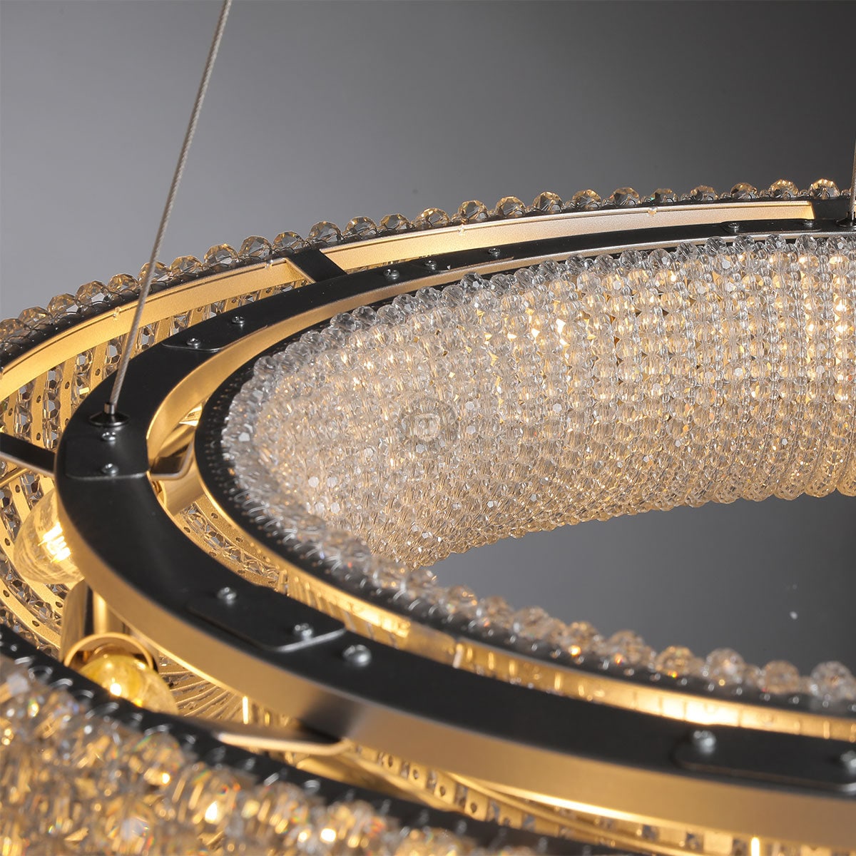 Patrick Clear Round Chandelier