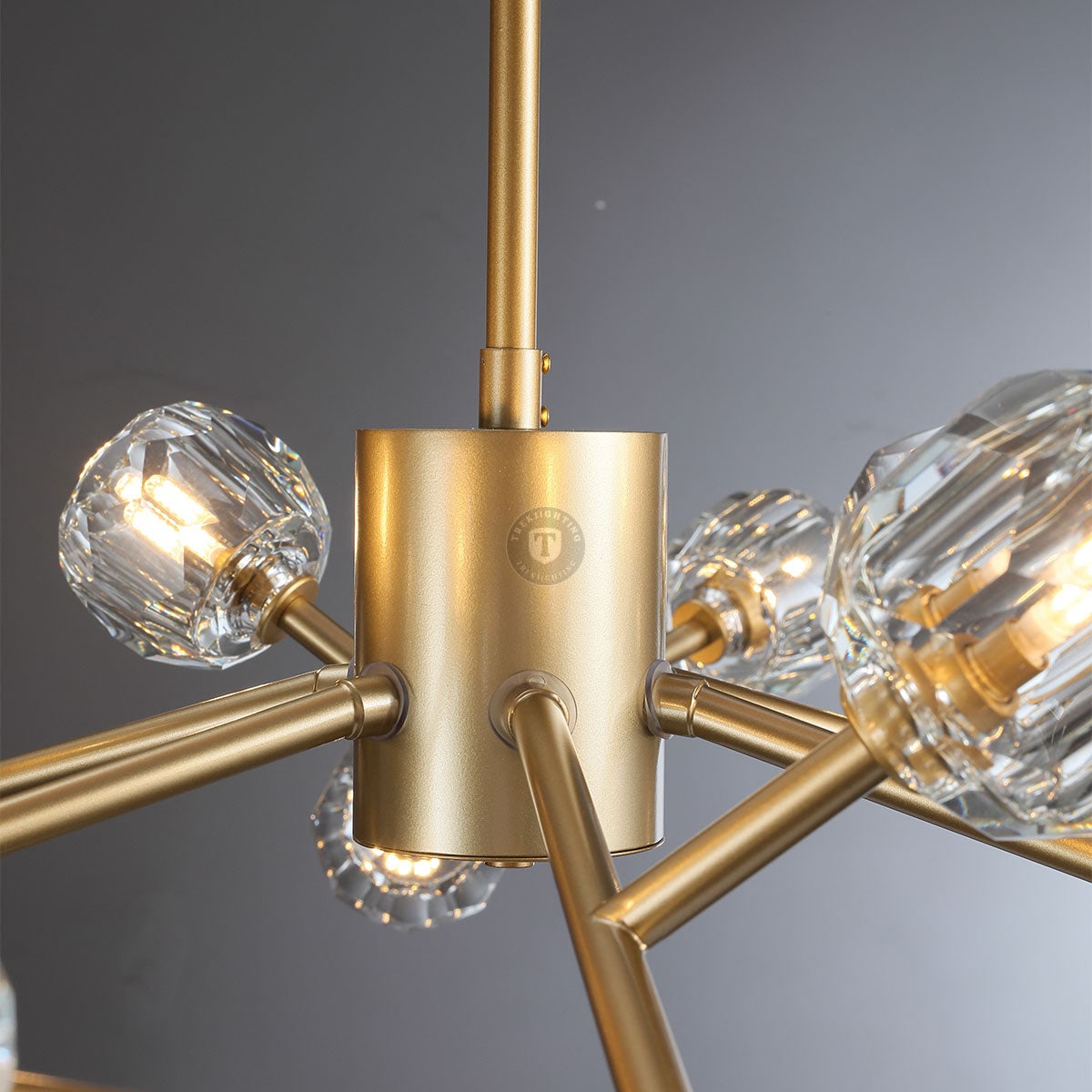 Boulo De Cristal Glass Round Chandelier