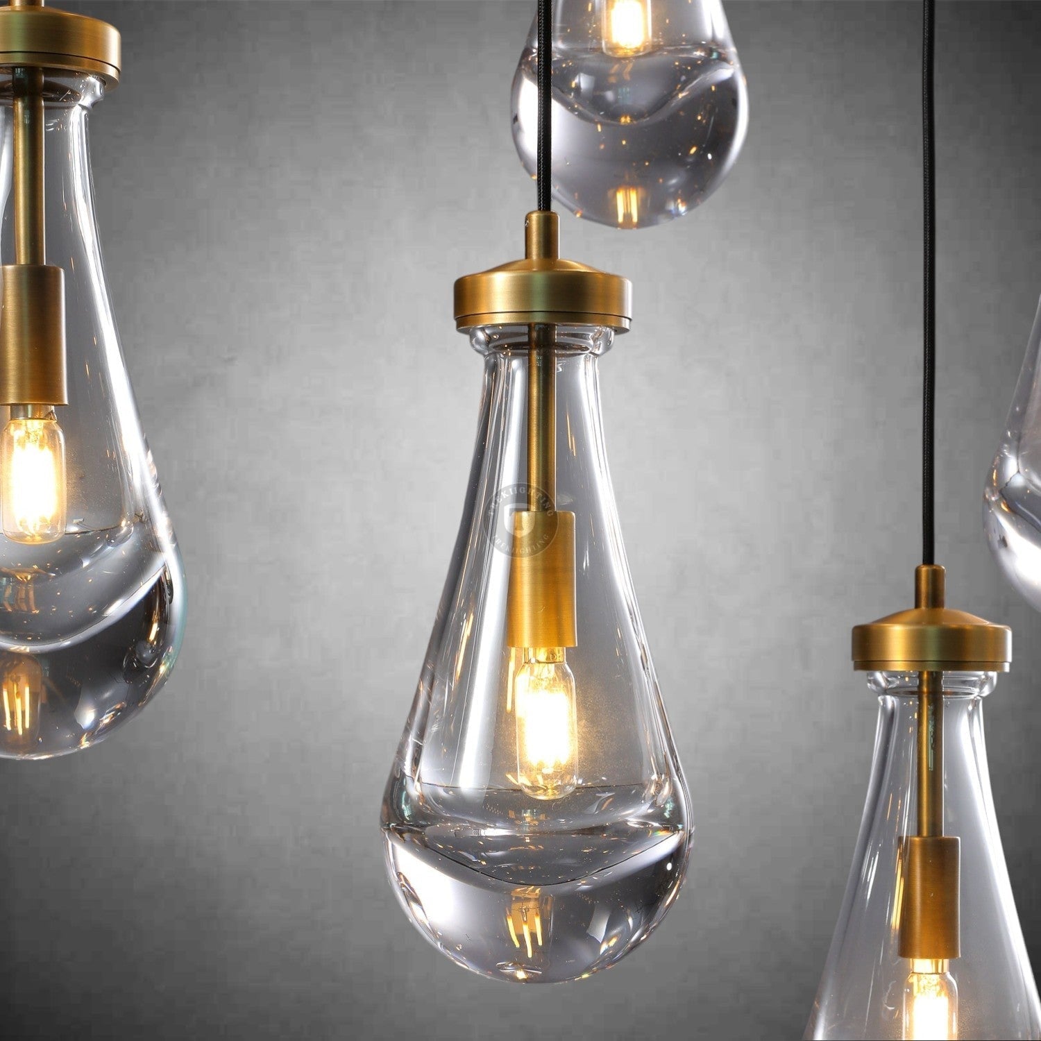 Raindrop Rectangular Chandelier