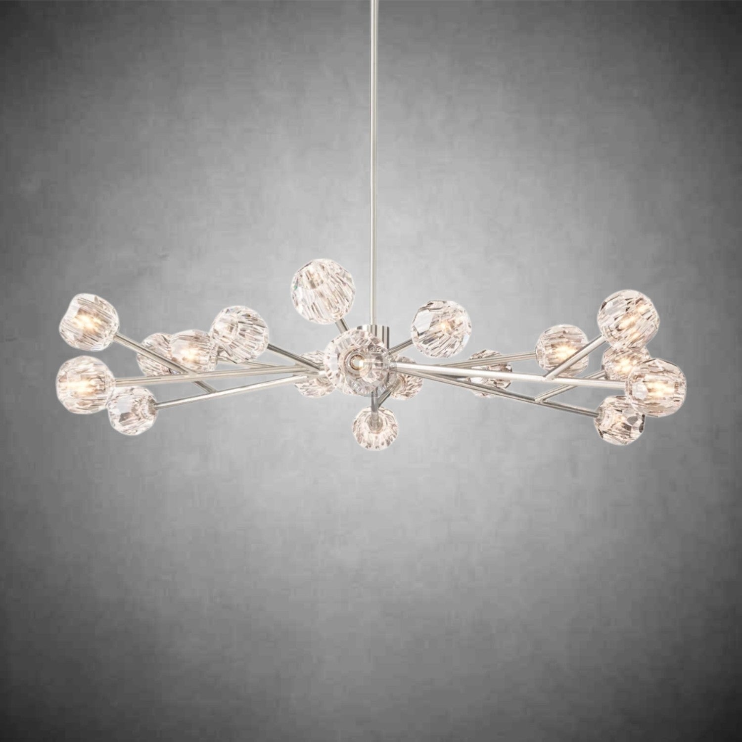 Boulo De Cristal Glass Round Chandelier