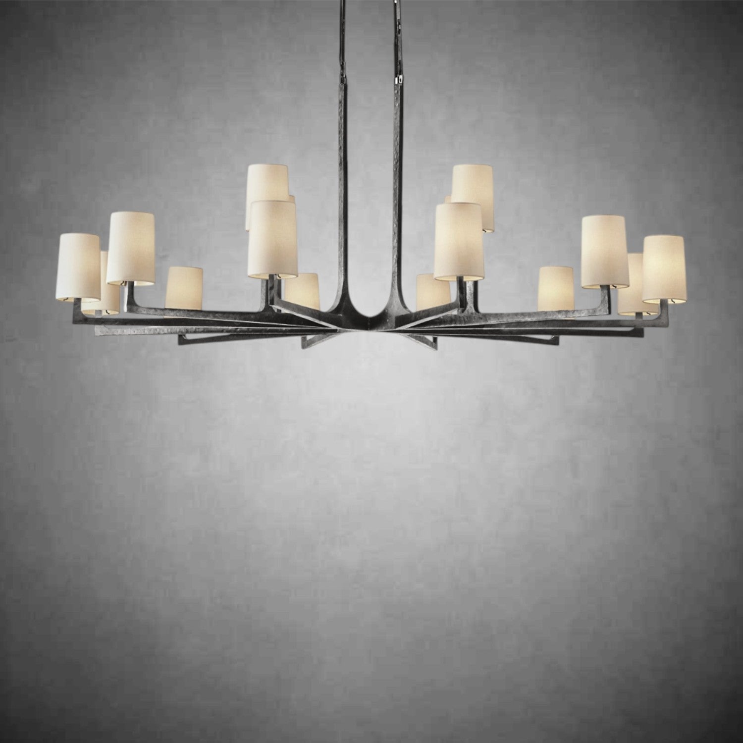 Wrought Round Chandelier