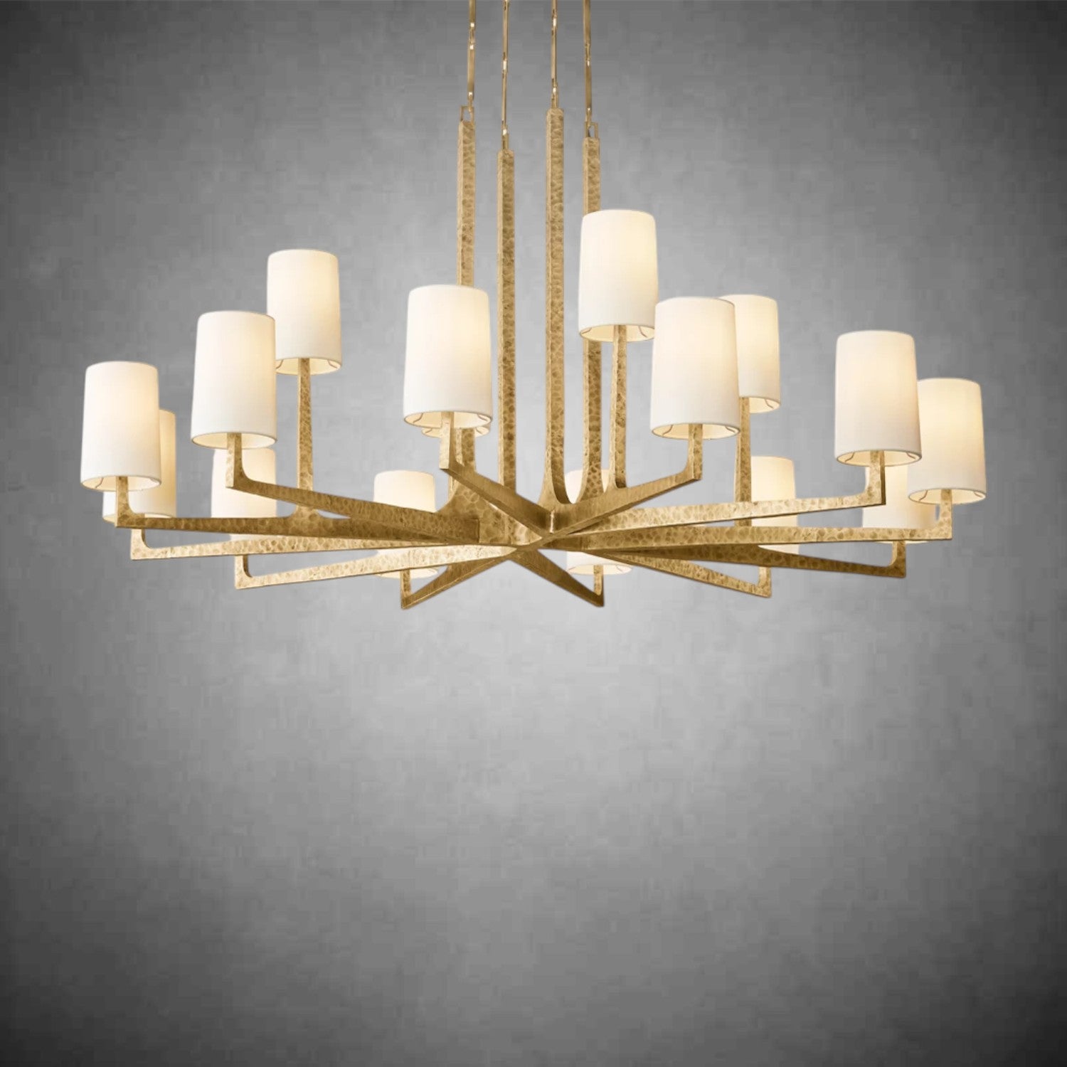 Wrought Round Chandelier