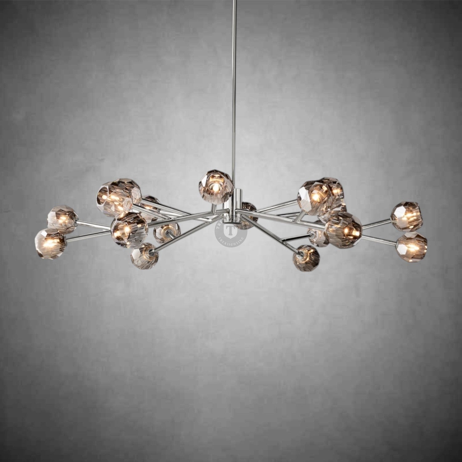 Boulo De Cristal Glass Round Chandelier