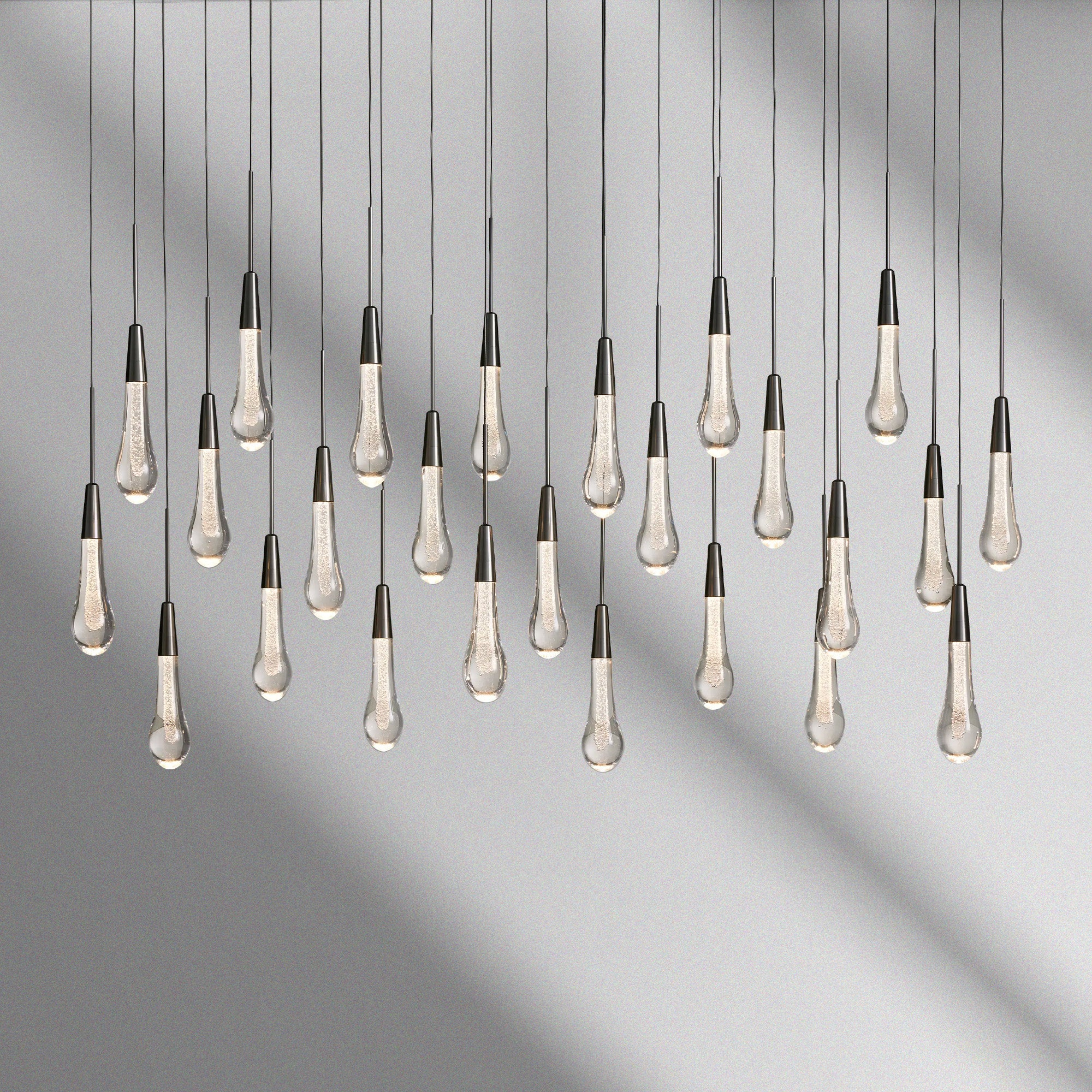 Soltaire Linear Chandelier 37“ 50” 60“ 70 87” 120“