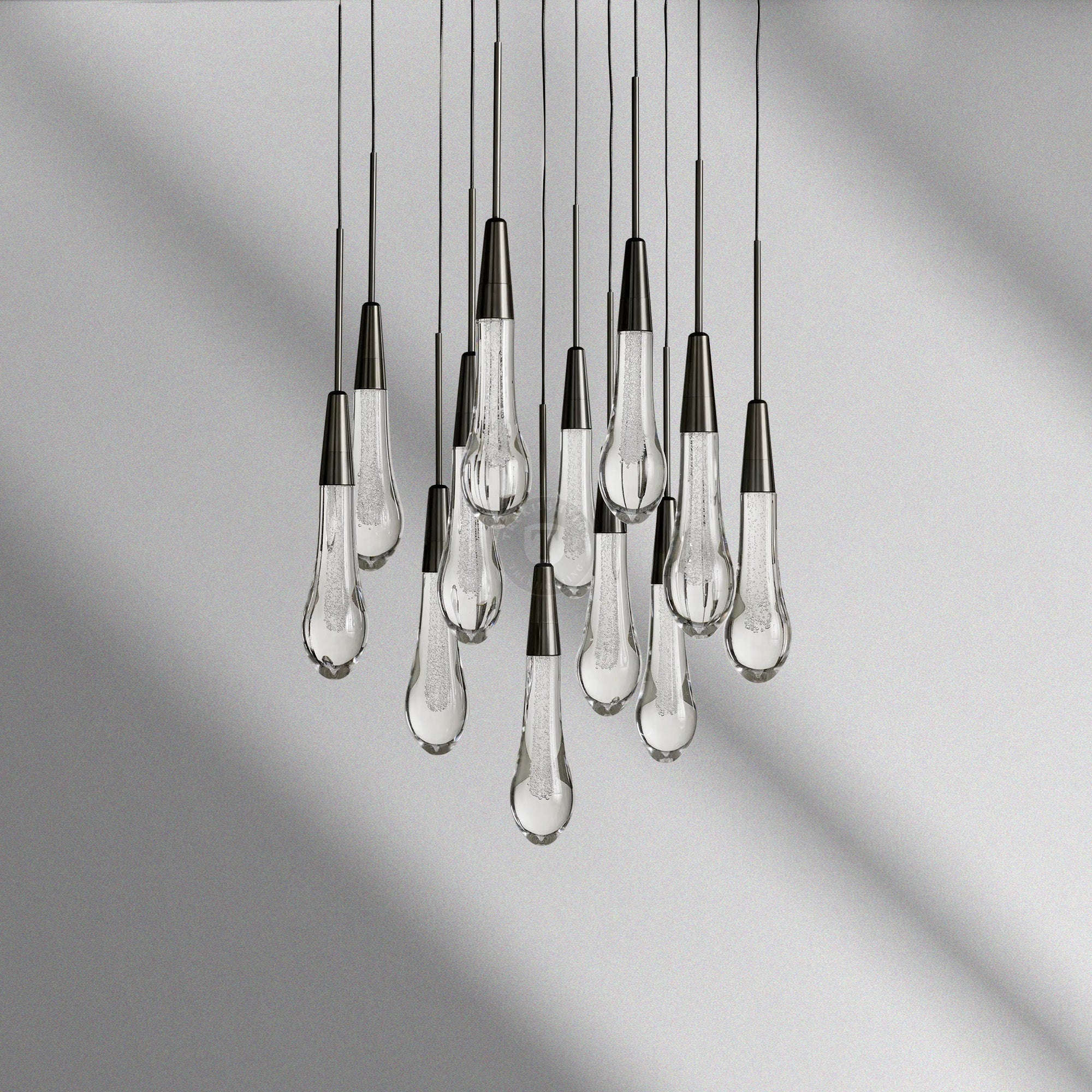 Soltaire Round Chandelier 17“ 24" 36“ 48“ 58“