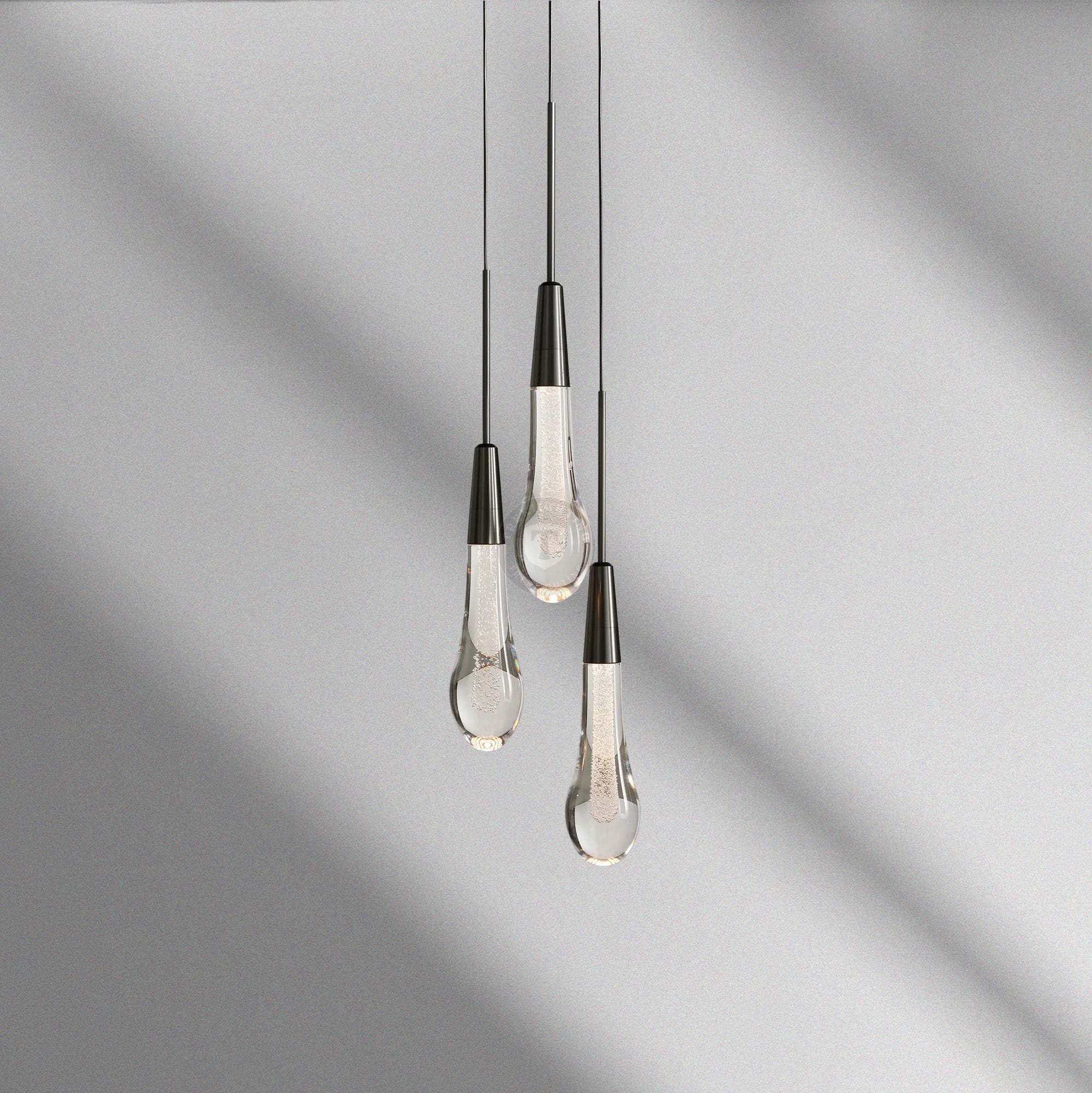 Soltaire Cluster Pendant