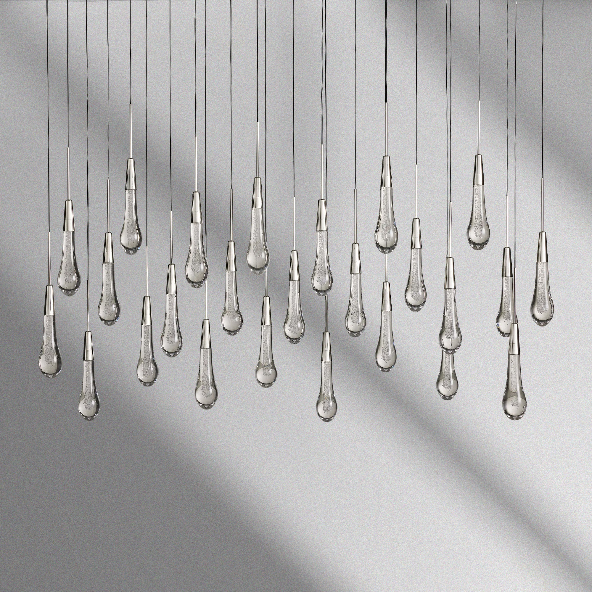 Soltaire Linear Chandelier 37“ 50” 60“ 70 87” 120“