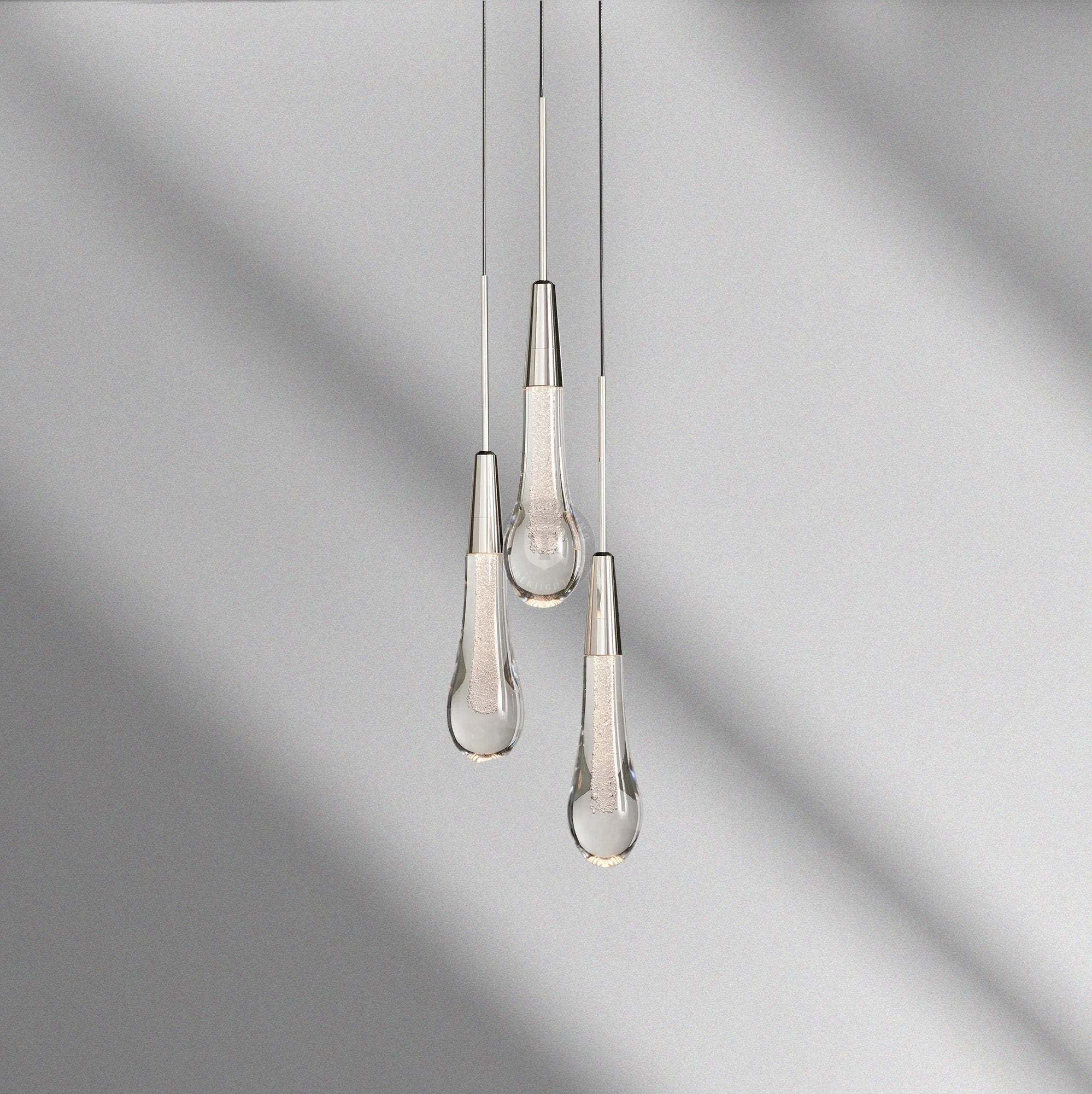 Soltaire Cluster Pendant