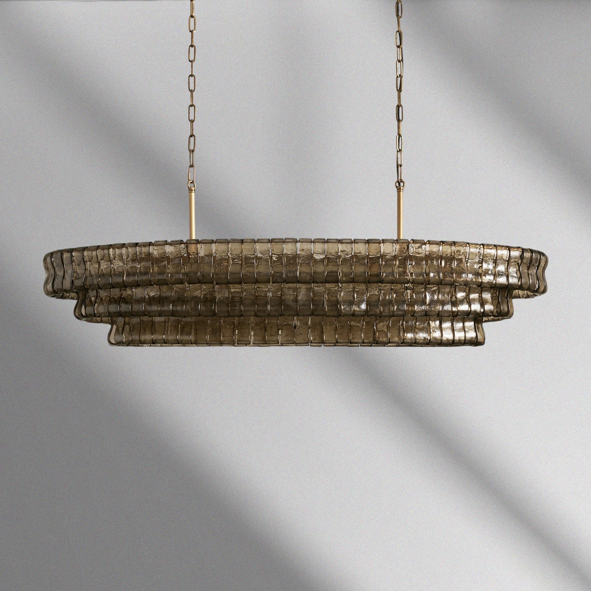 Ghiaccio Oval Chandelier