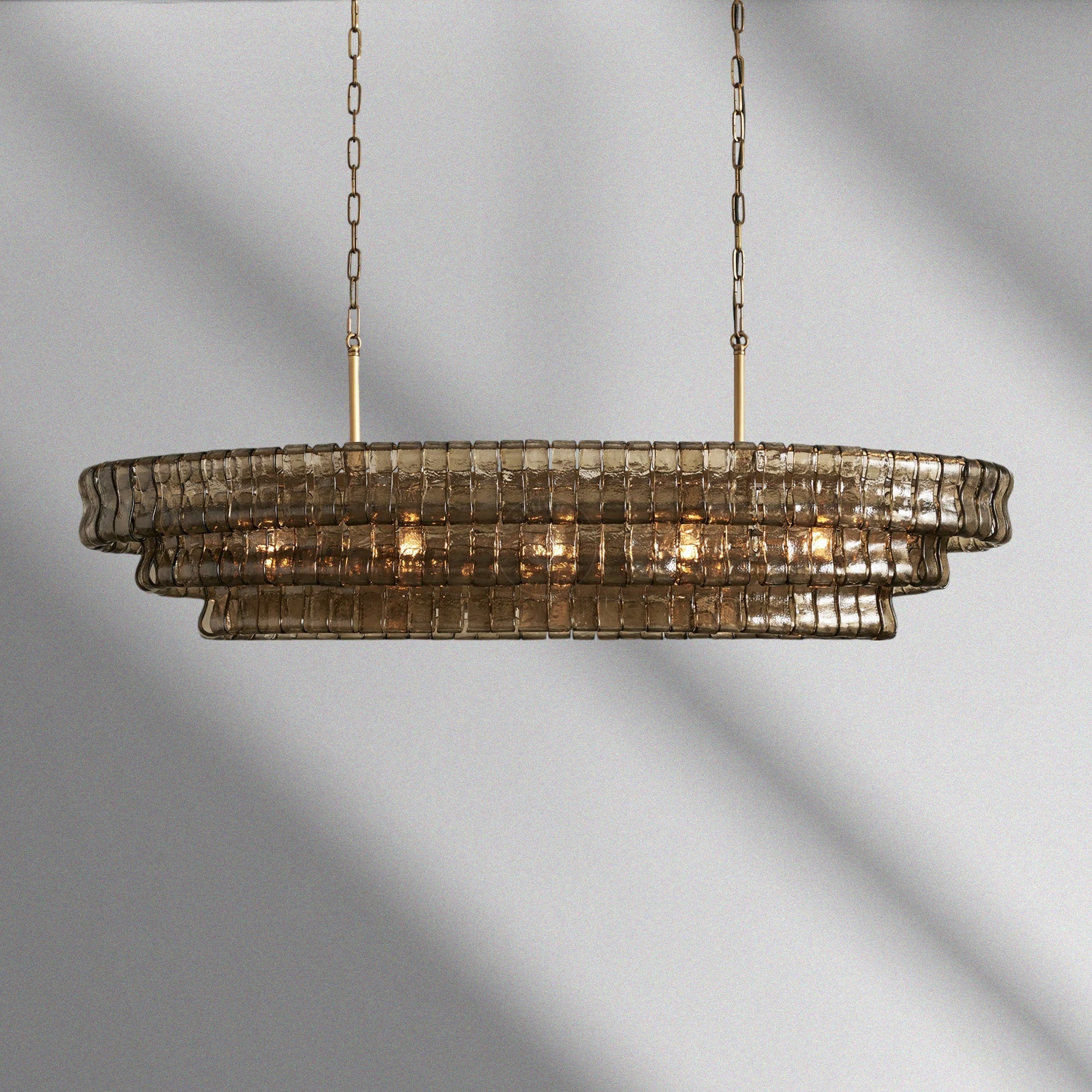 Ghiaccio Oval Chandelier