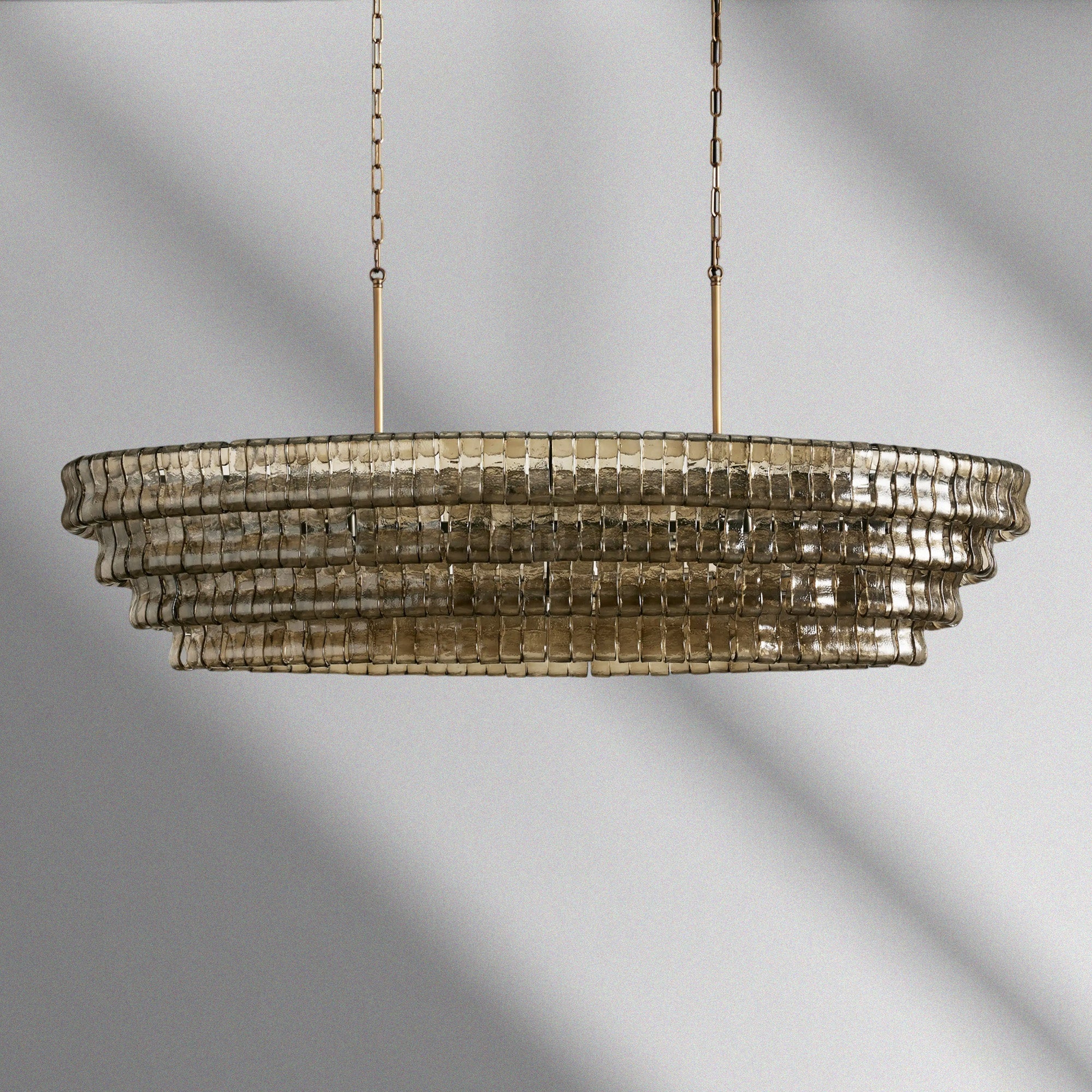 Ghiaccio Oval Chandelier