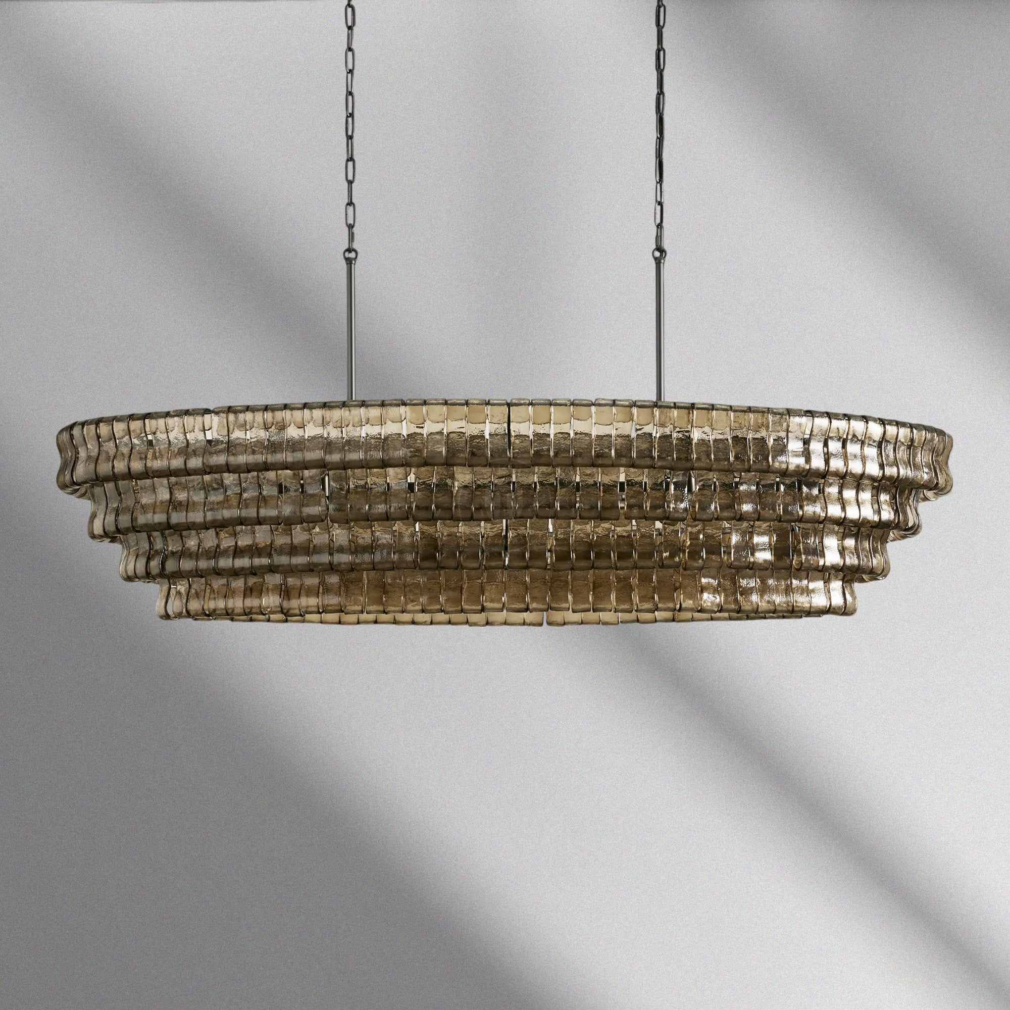 Ghiaccio Oval Chandelier