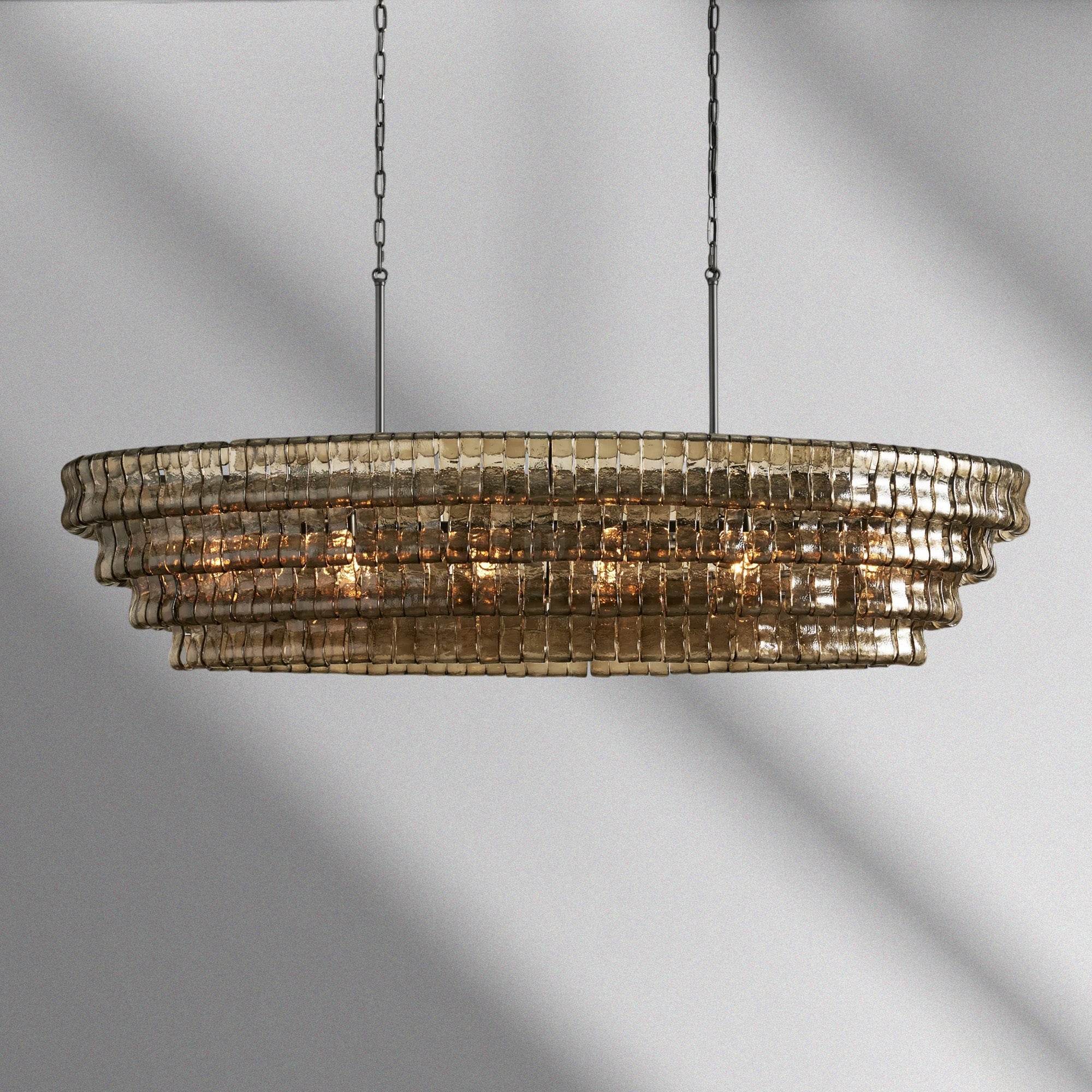 Ghiaccio Oval Chandelier
