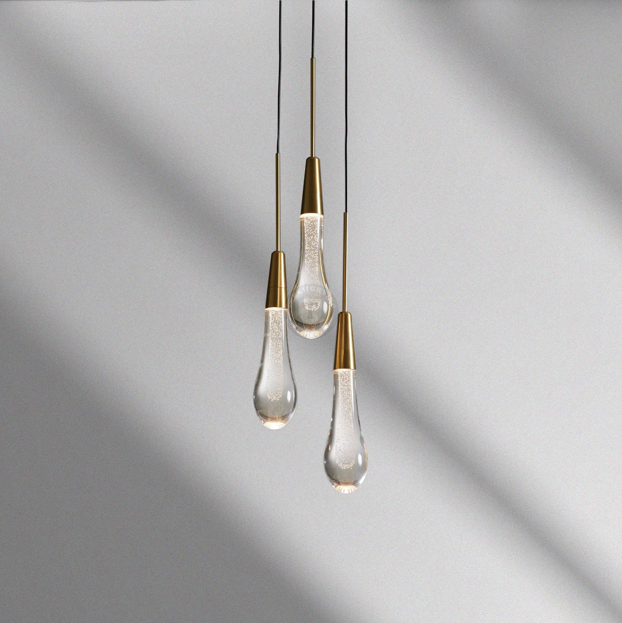 Soltaire Cluster Pendant