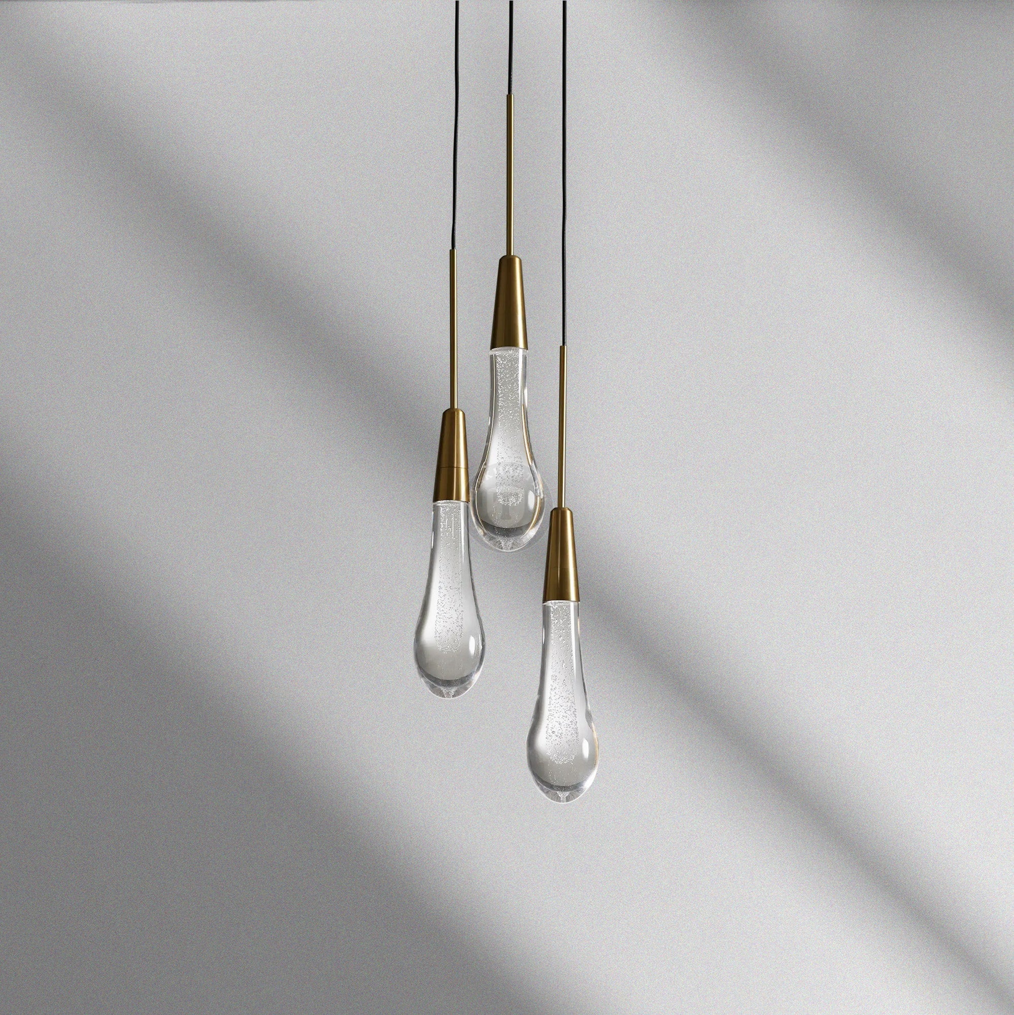 Soltaire Cluster Pendant