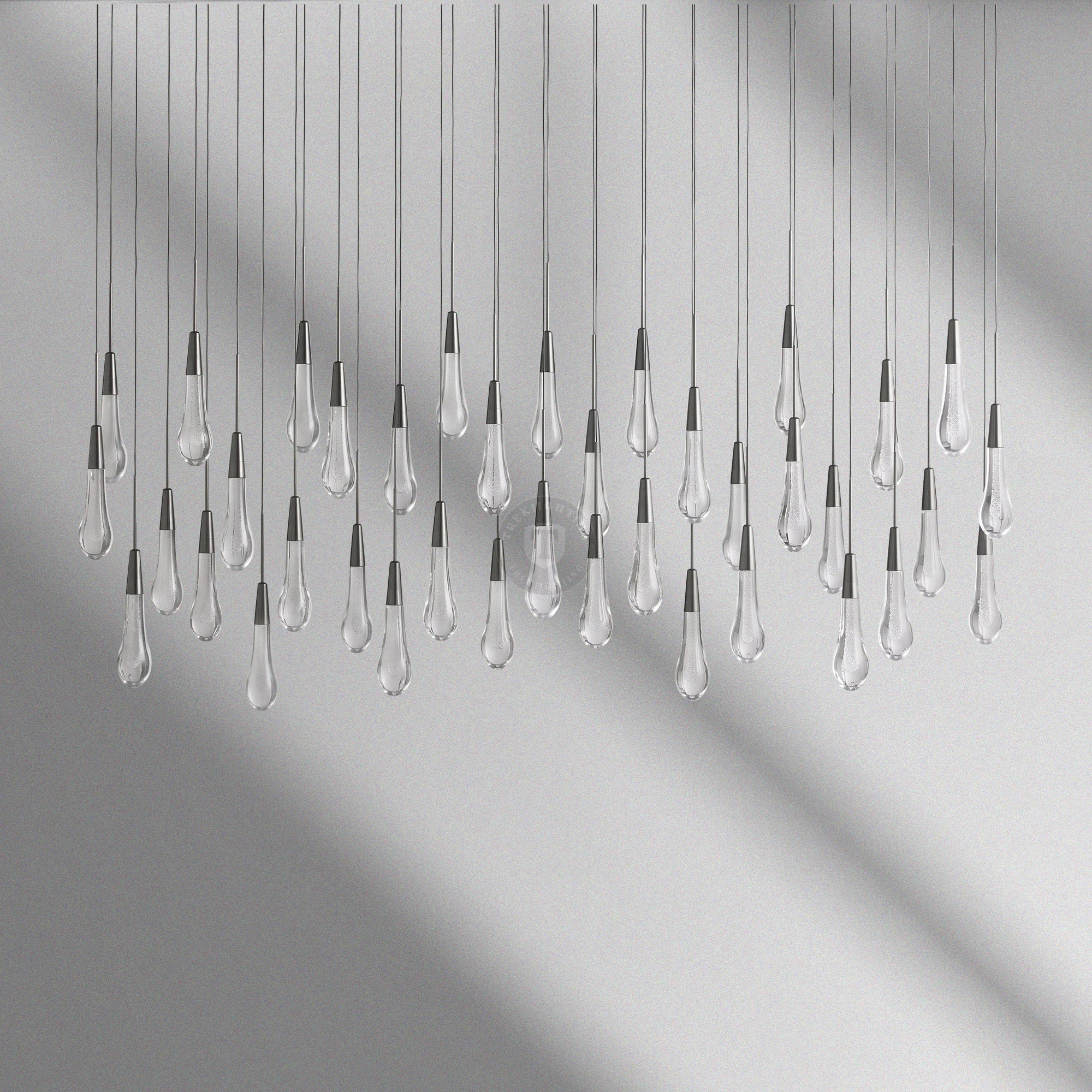 Soltaire Linear Chandelier 37“ 50” 60“ 70 87” 120“