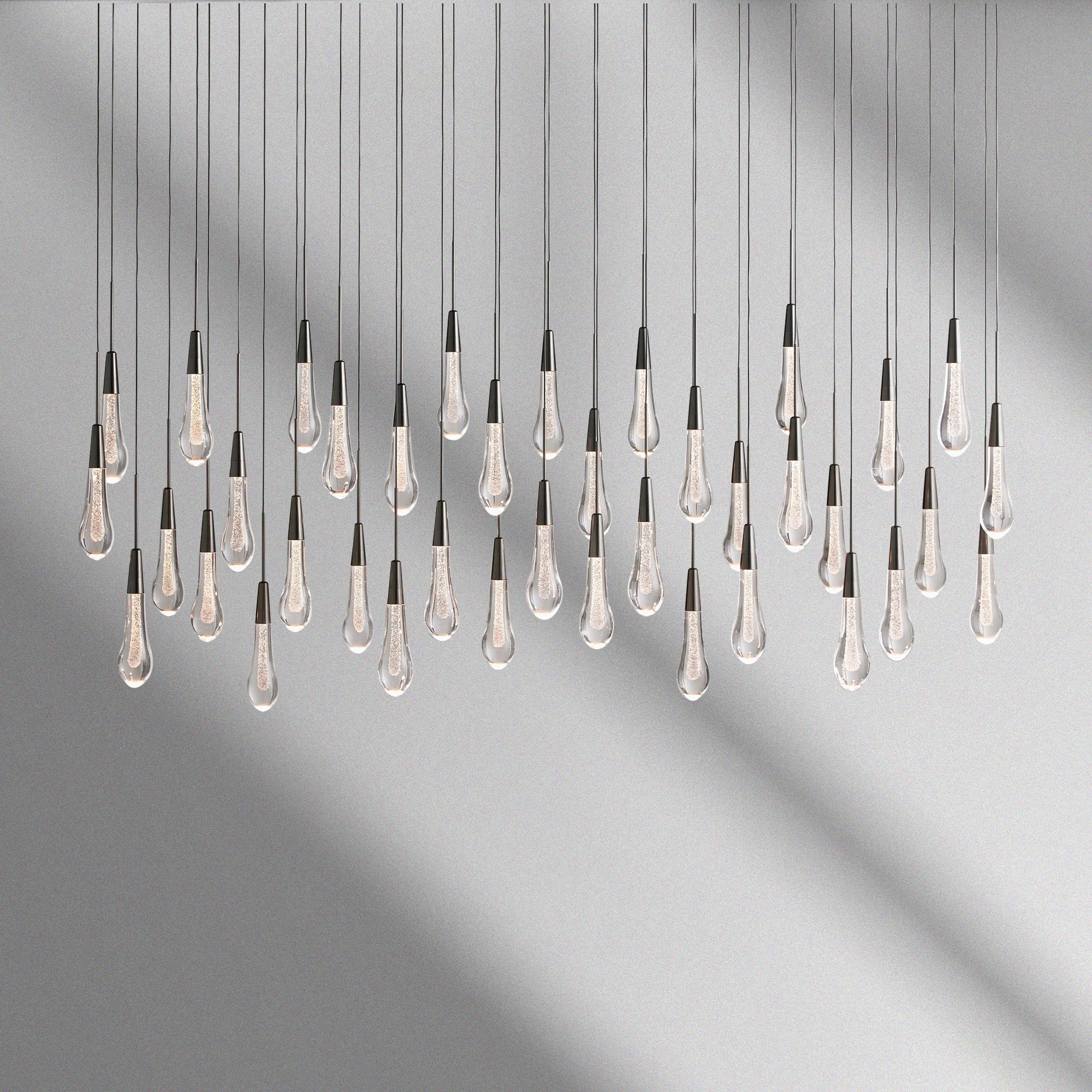 Soltaire Linear Chandelier 37“ 50” 60“ 70 87” 120“