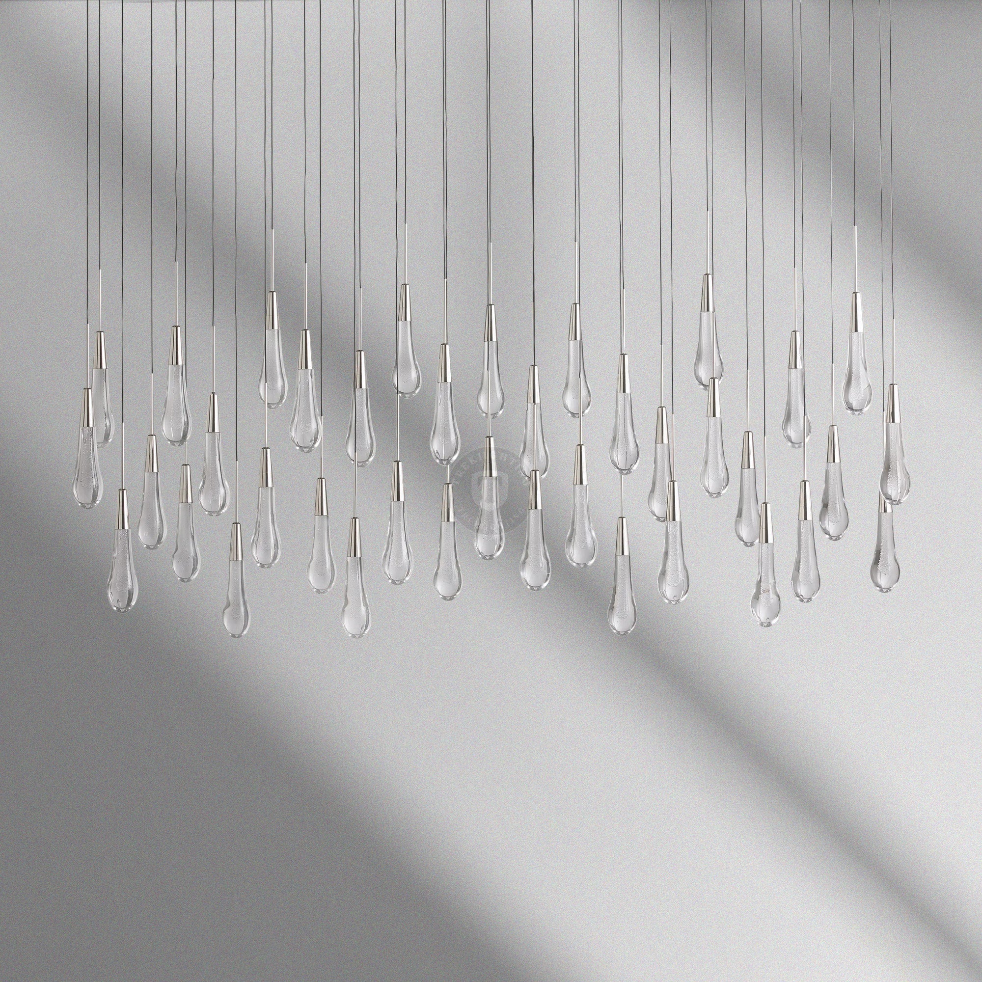 Soltaire Linear Chandelier 37“ 50” 60“ 70 87” 120“