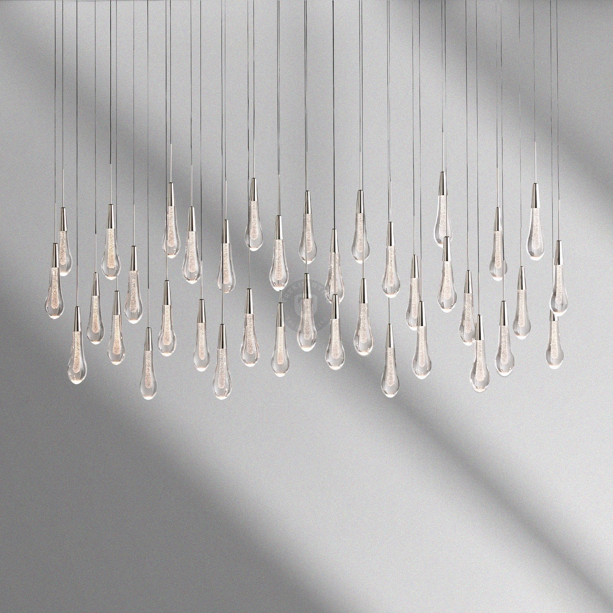 Soltaire Linear Chandelier 37“ 50” 60“ 70 87” 120“