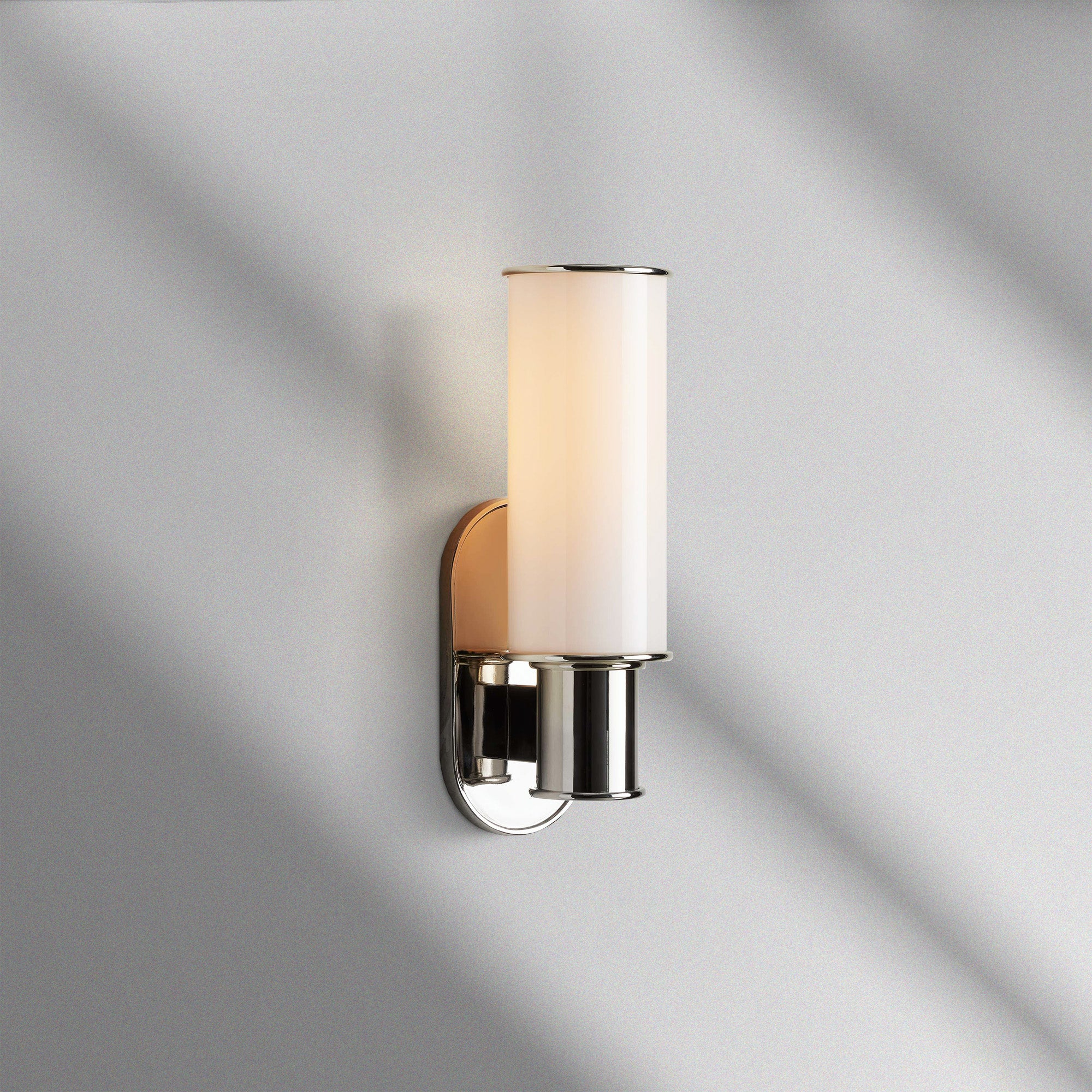 Harlin Modern Milk Glass Wall Sconce