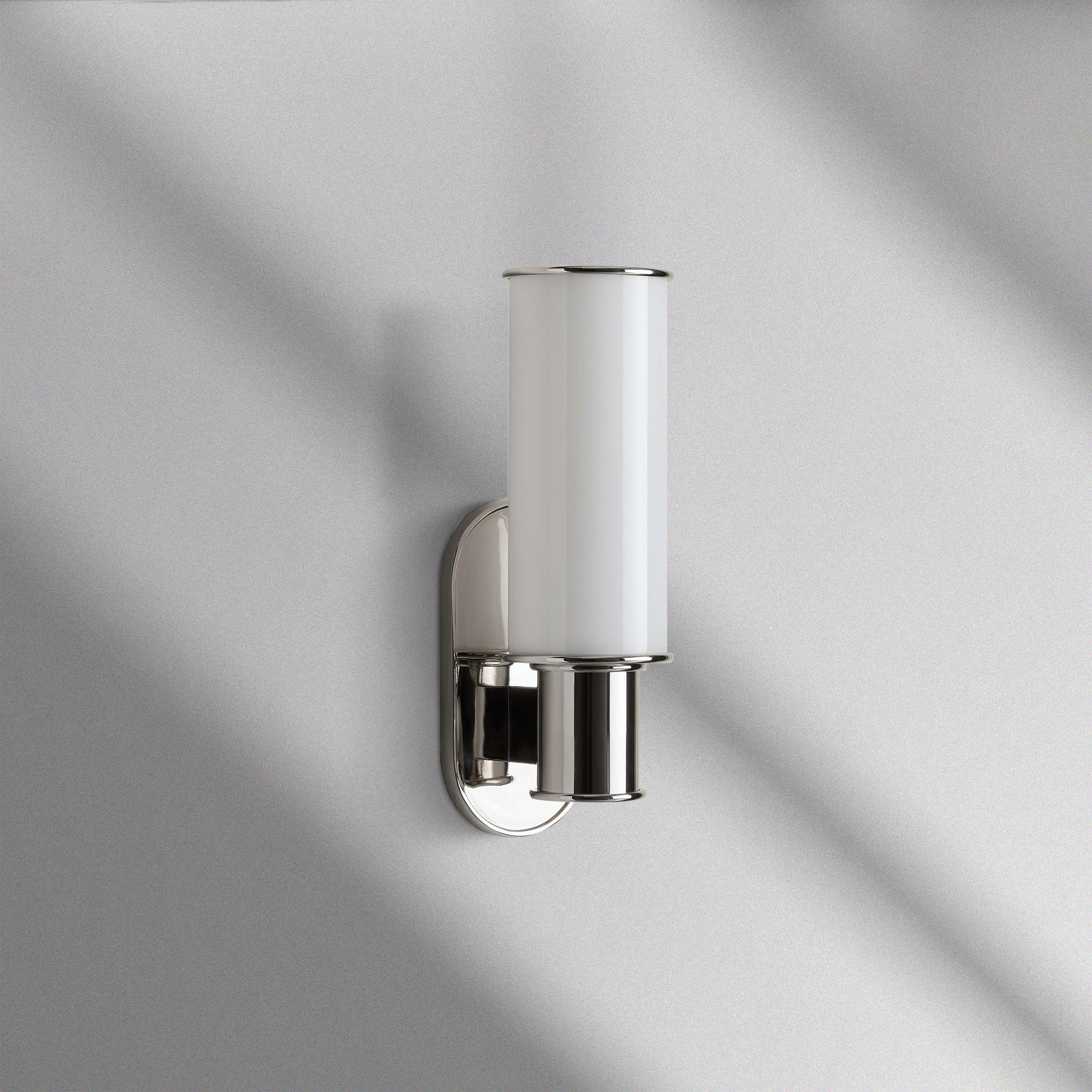 Harlin Modern Milk Glass Wall Sconce