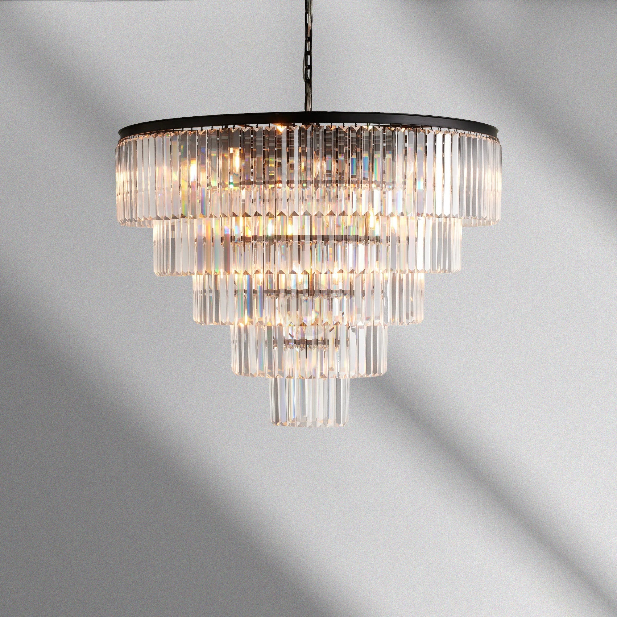 Leyland Tiered Round Chandelier