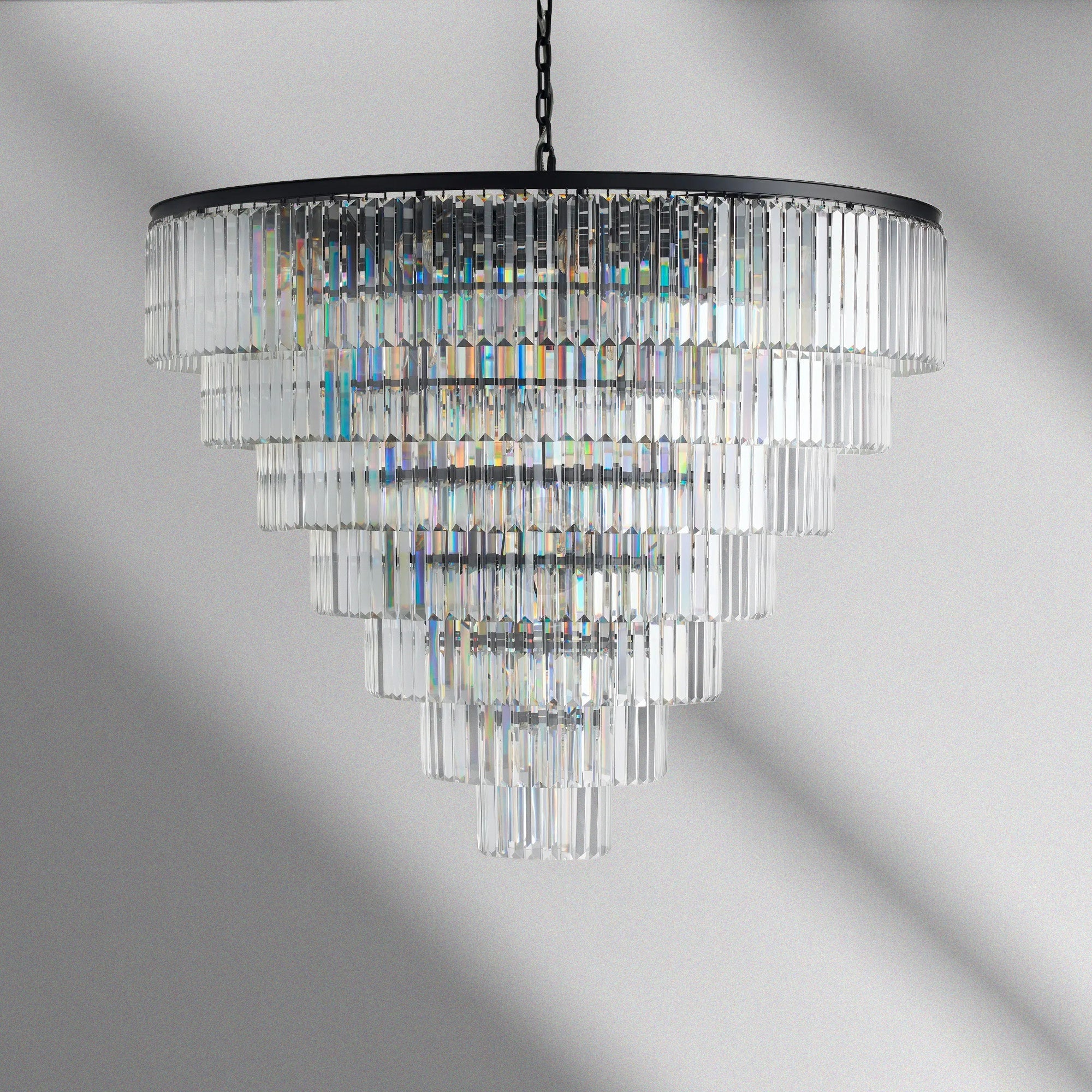 Leyland Tiered Round Chandelier