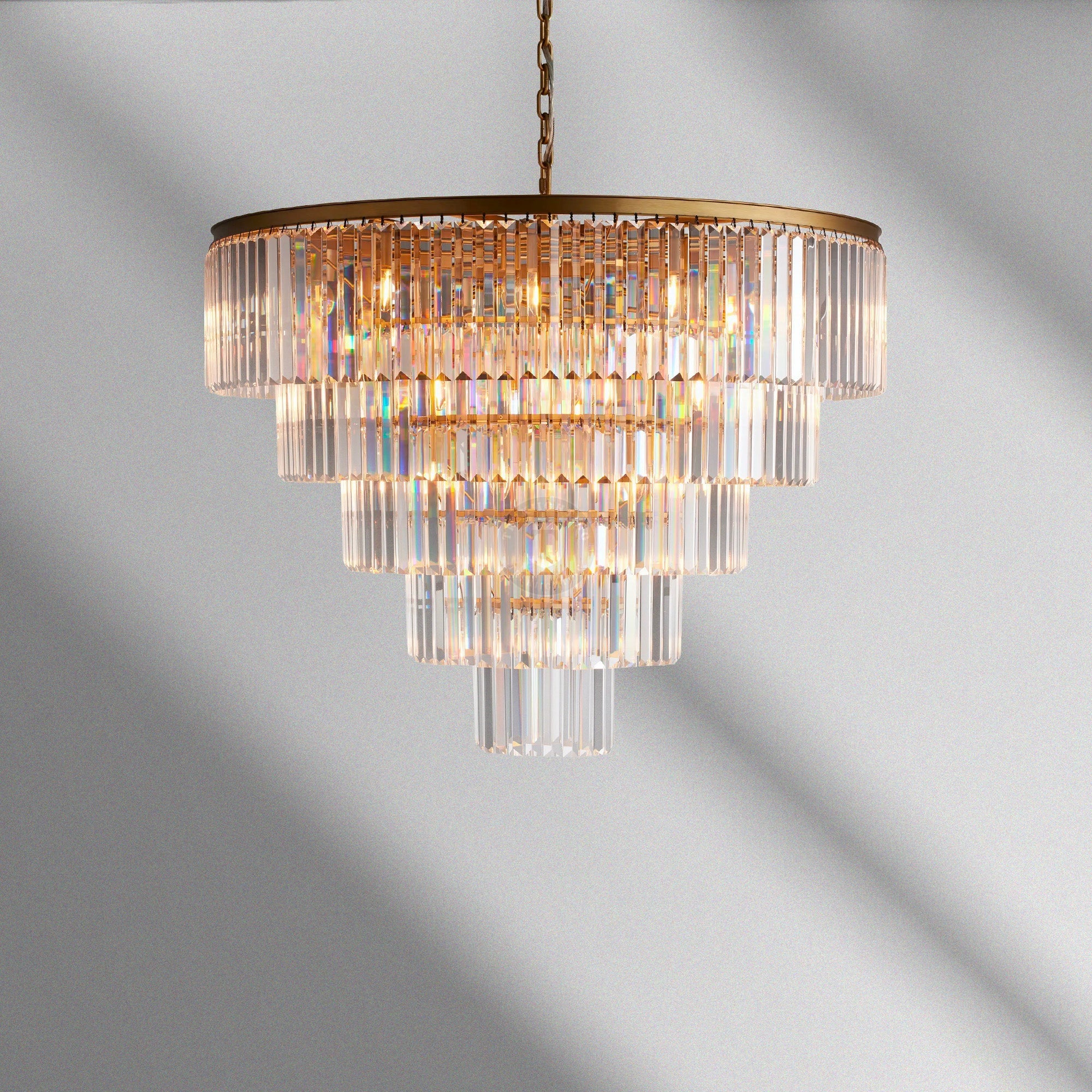 Leyland Tiered Round Chandelier