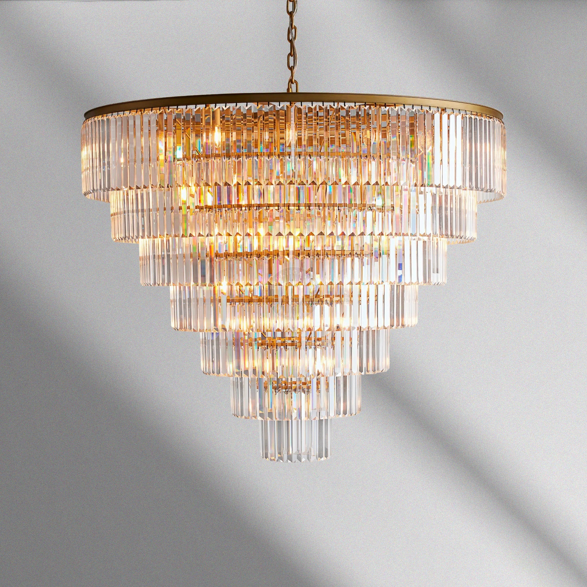 Leyland Tiered Round Chandelier