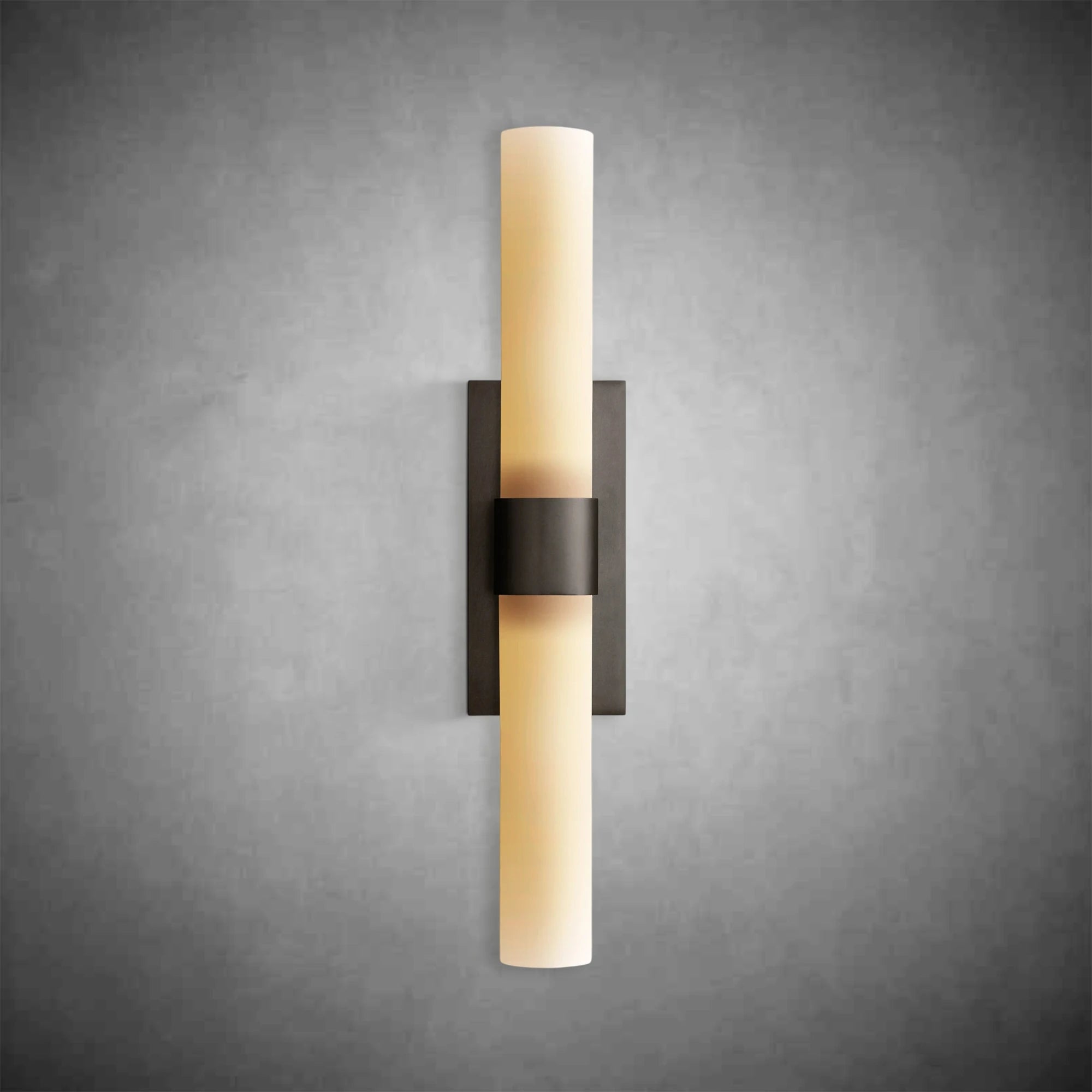 Ravel Milk Glass Sconce