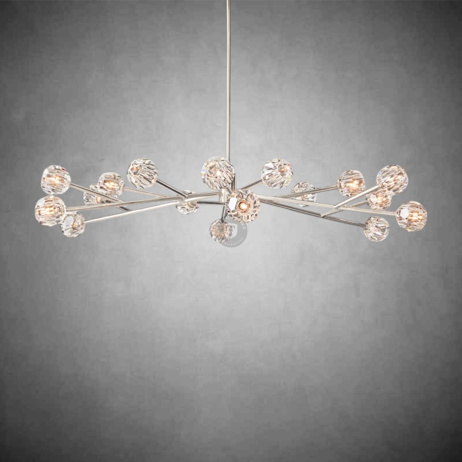 Boulo De Cristal Glass Round Chandelier