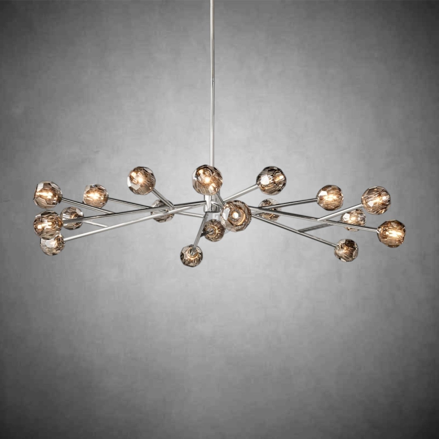 Boulo De Cristal Glass Round Chandelier