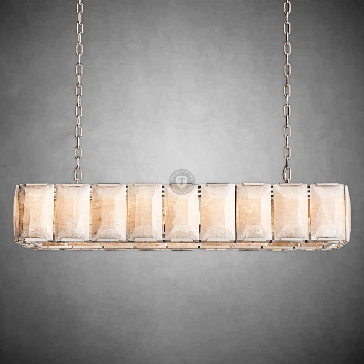 Harley Calcite Rectangular Chandelier