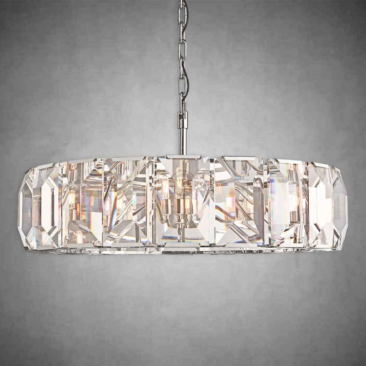 Harley Crystal Round Chandelier