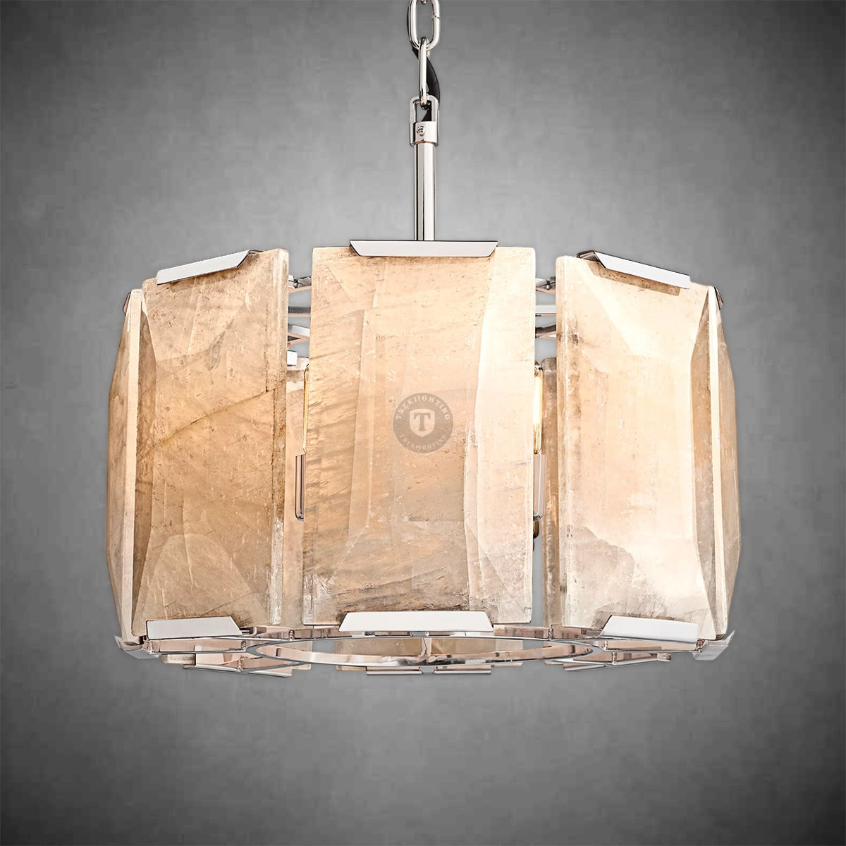 Harley Calcite Round Chandelier