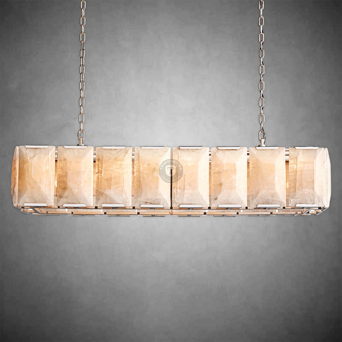 Harley Calcite Rectangular Chandelier