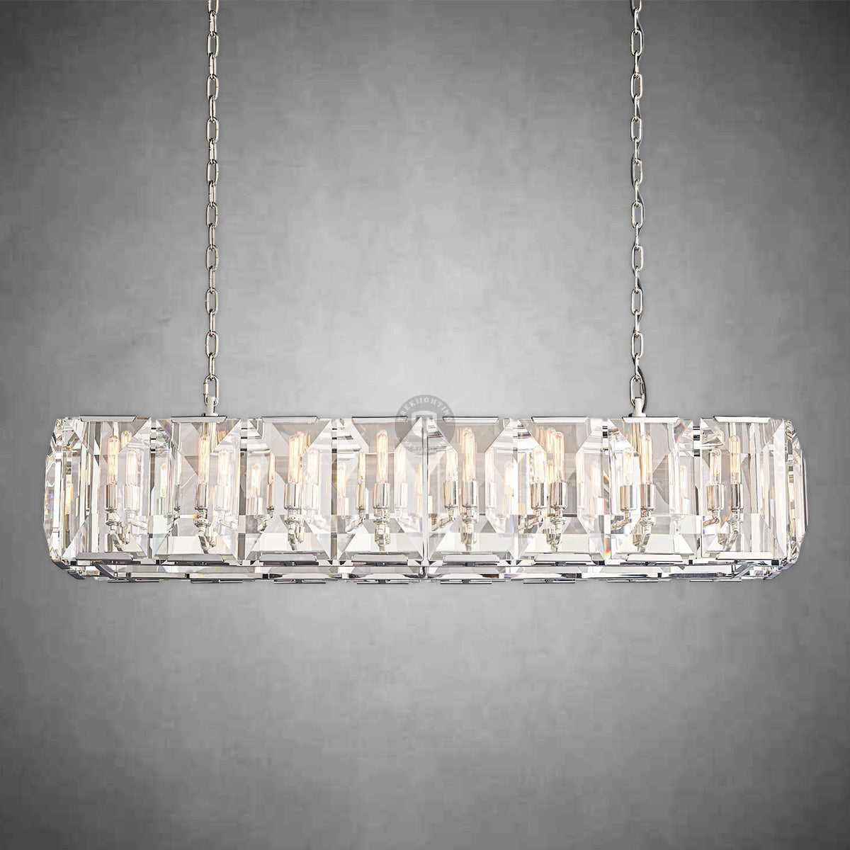 Harley Crystal Rectangular Chandelier