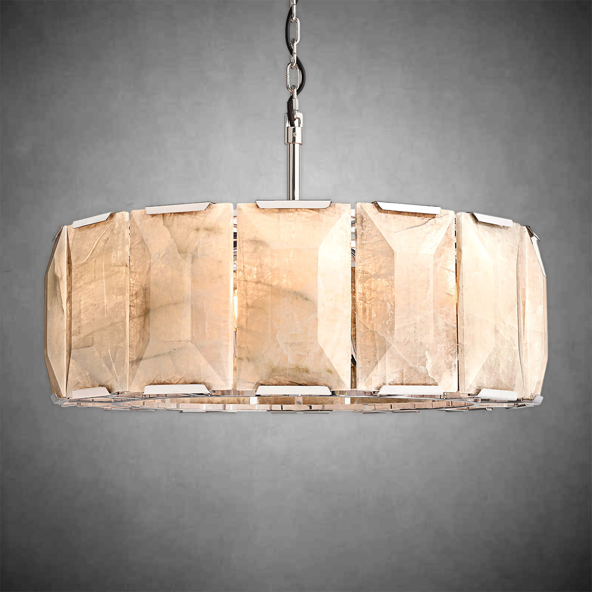 Harley Calcite Round Chandelier